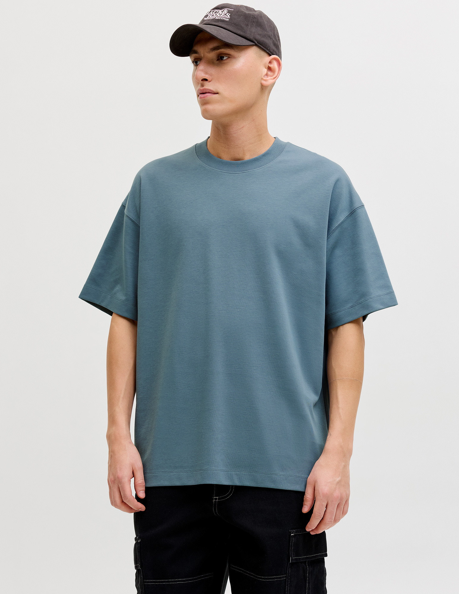 JACK & JONES T-shirt Barron 12298906 Raf blauw