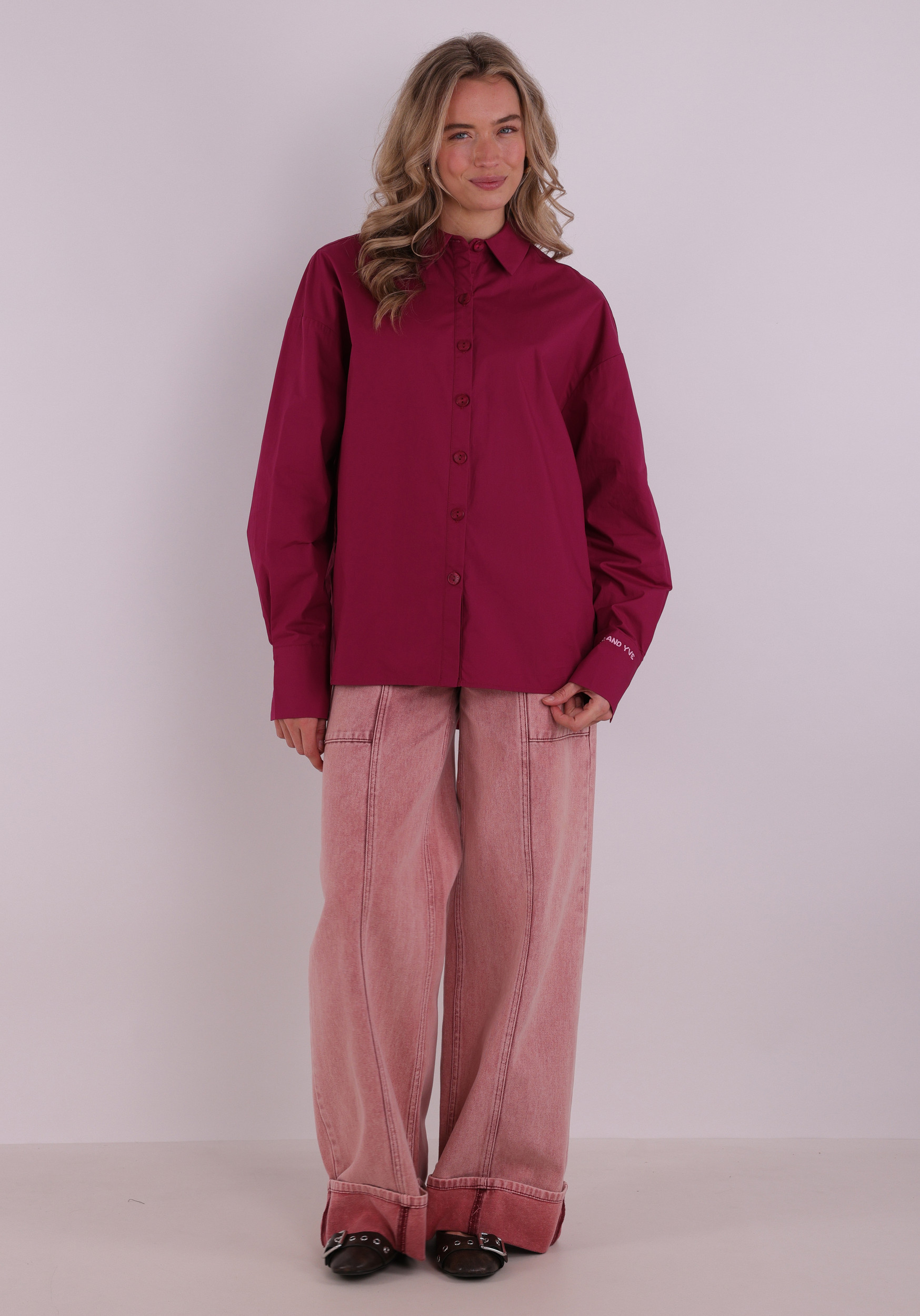 Harper & Yve Blouse Yelena SS6P605 Donker rose