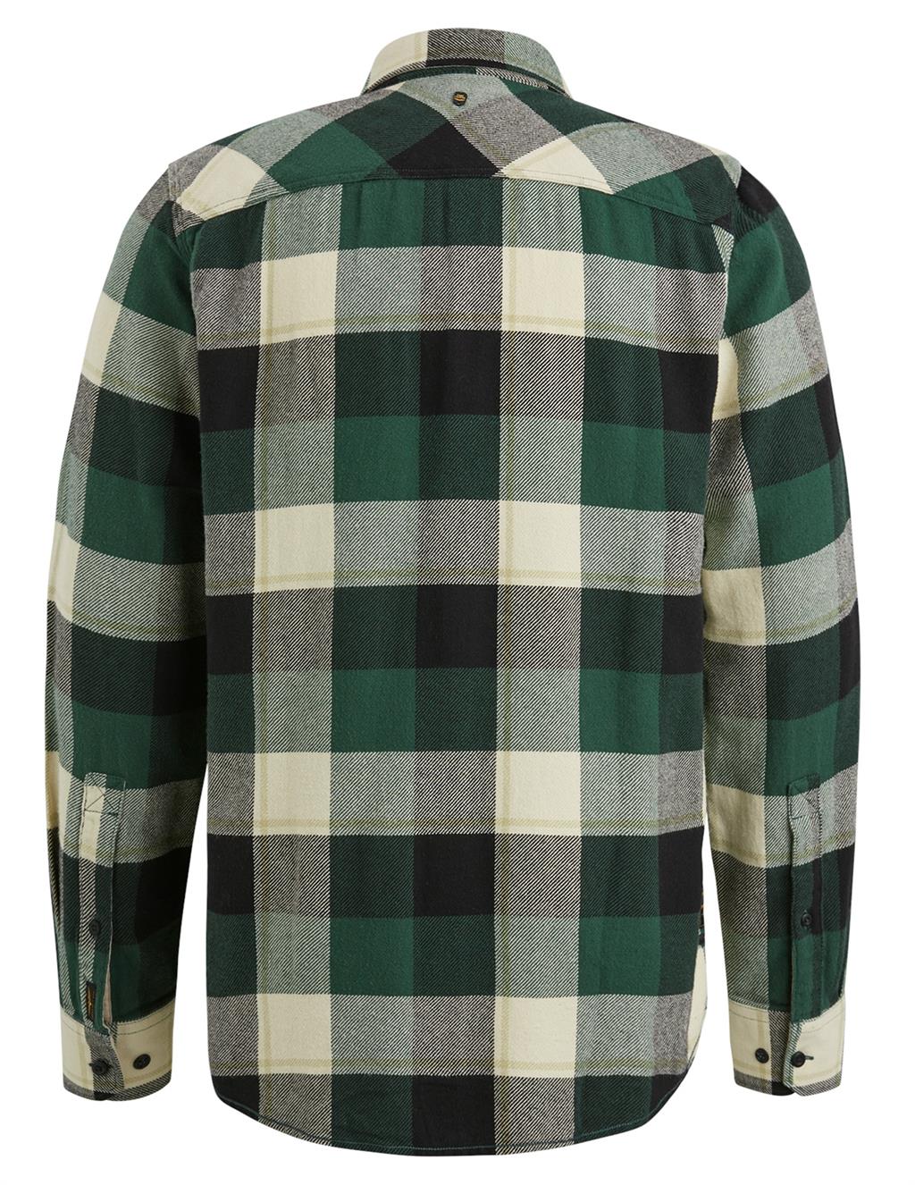 PME Legend Overhemd geruit PSI2409222 Groen