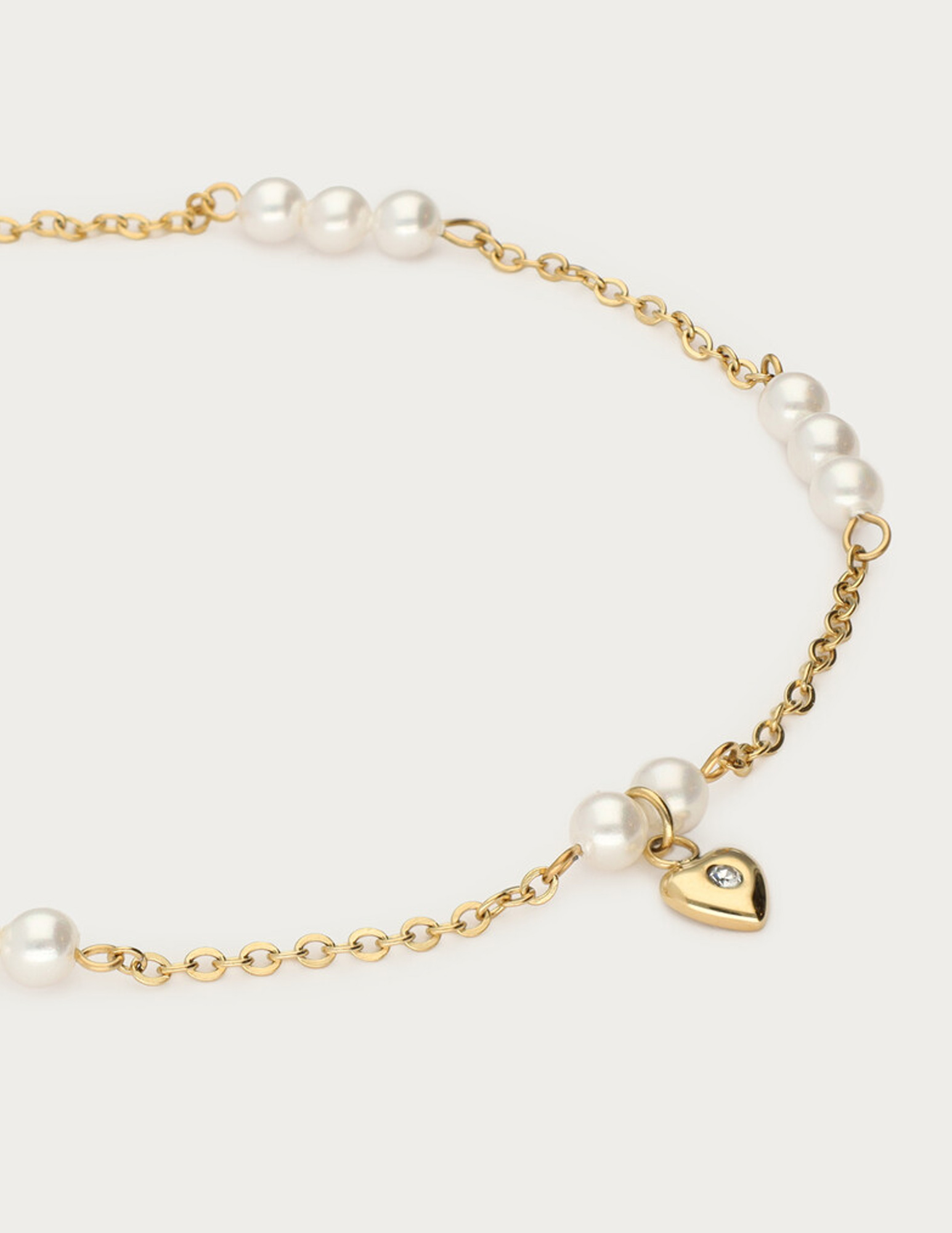 My Jewellery Enkelbandje zoetwaterparels MJ12912 Goud