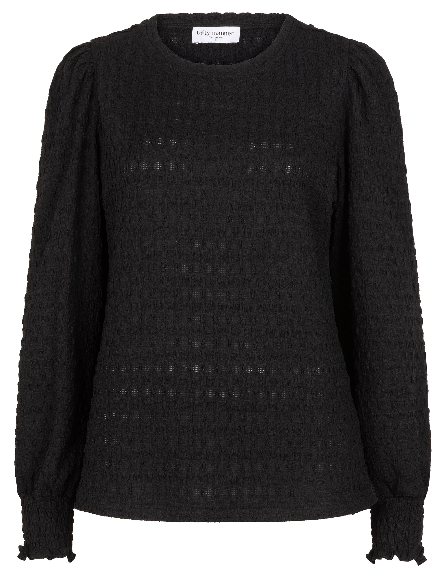 Lofty Manner Top Thyrsa QK203.1 Zwart