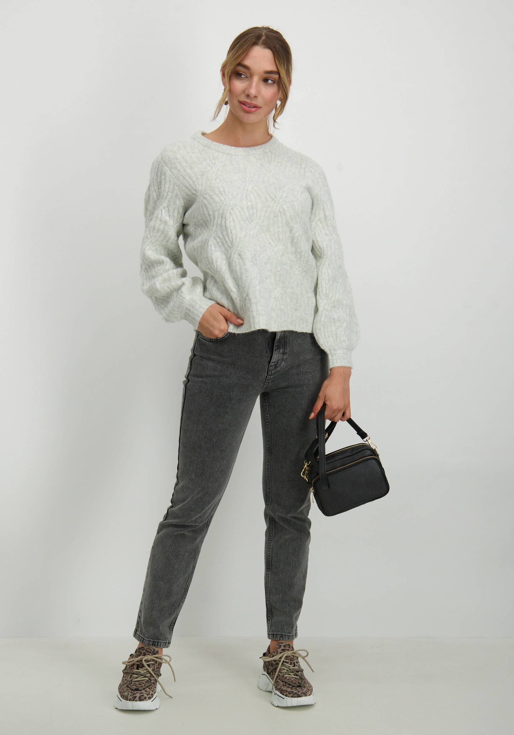 Harper & Yve Jeans Harper AW24R101 Donker Grijs