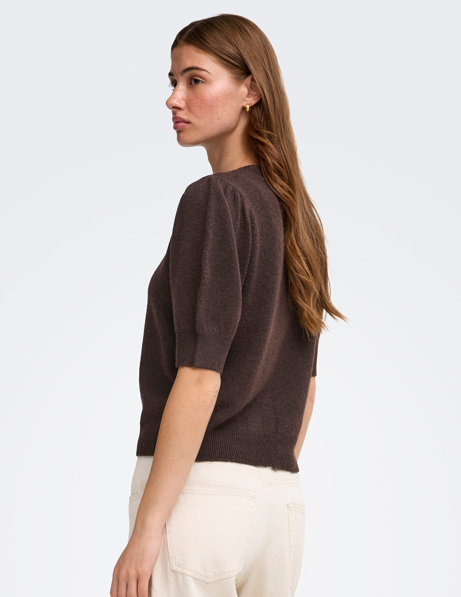 ONLY Trui Rica 15318551 Donker bruin