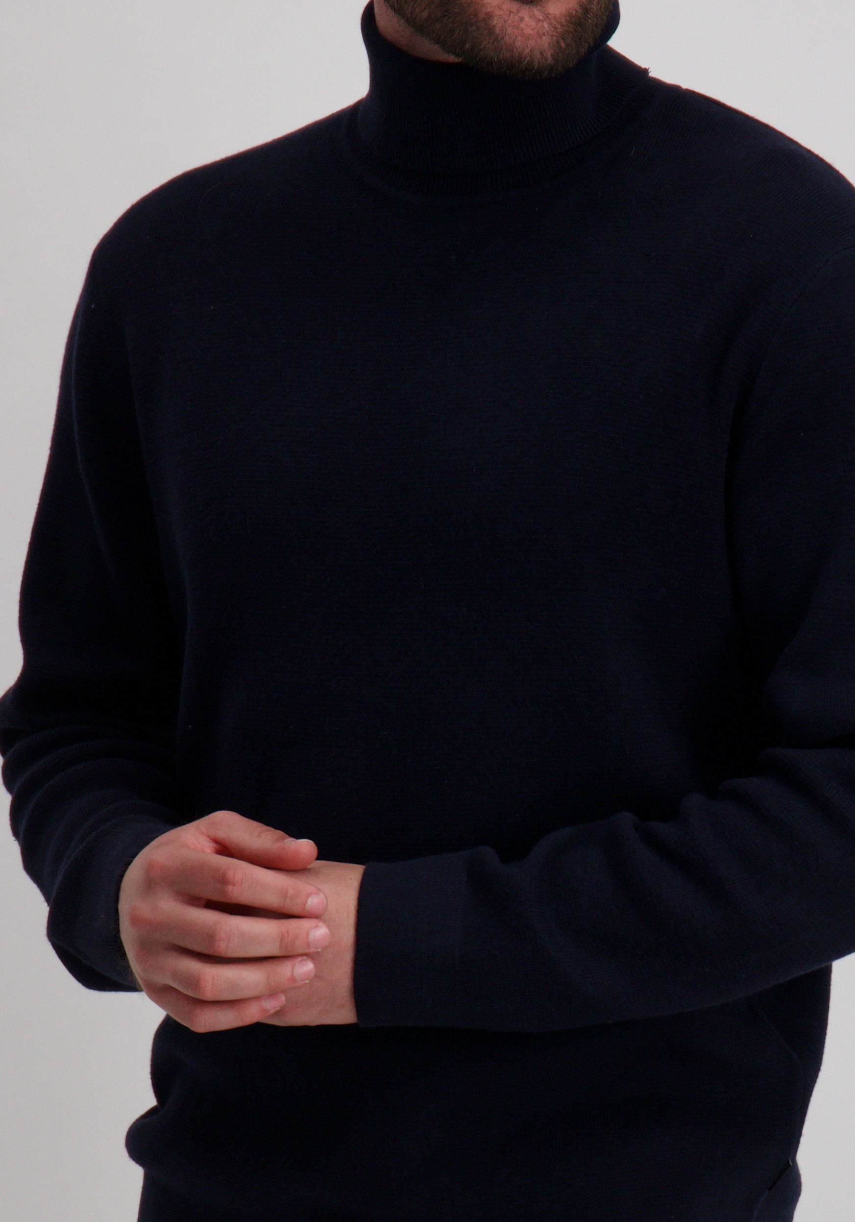 Jack & jones Trui Lamilano 12285093 Donker blauw