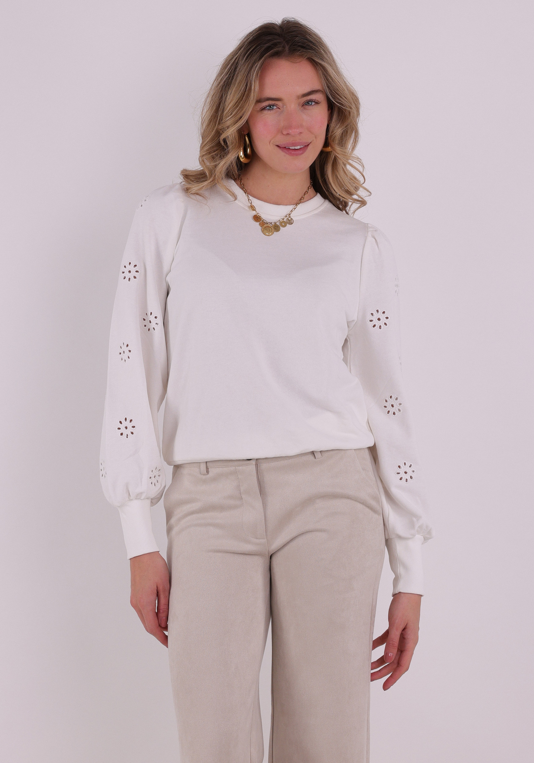 Only Sweater Femme 15315687 Wolwit-ecru