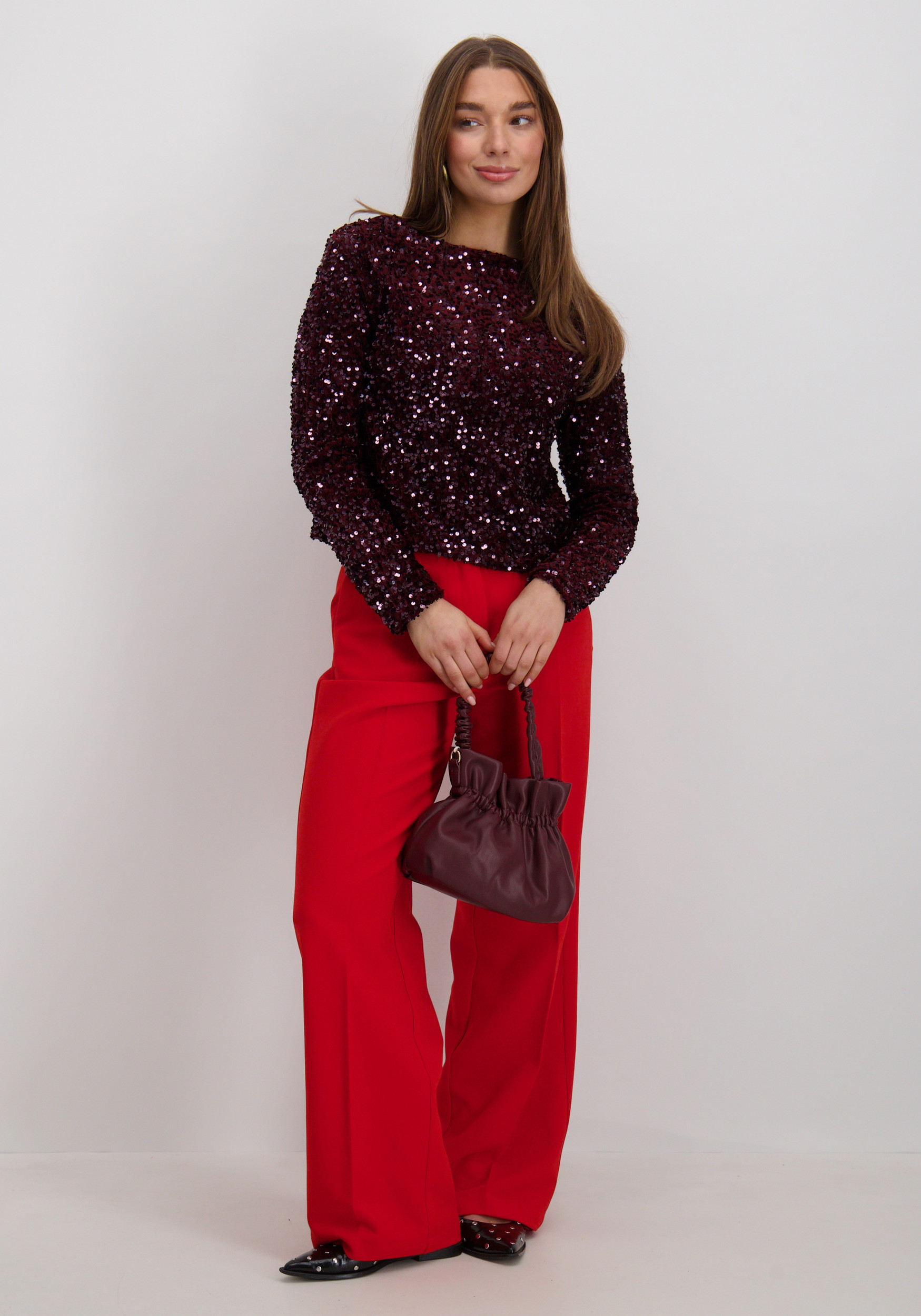 Harper & Yve Broek Anna DW25N111 Rood