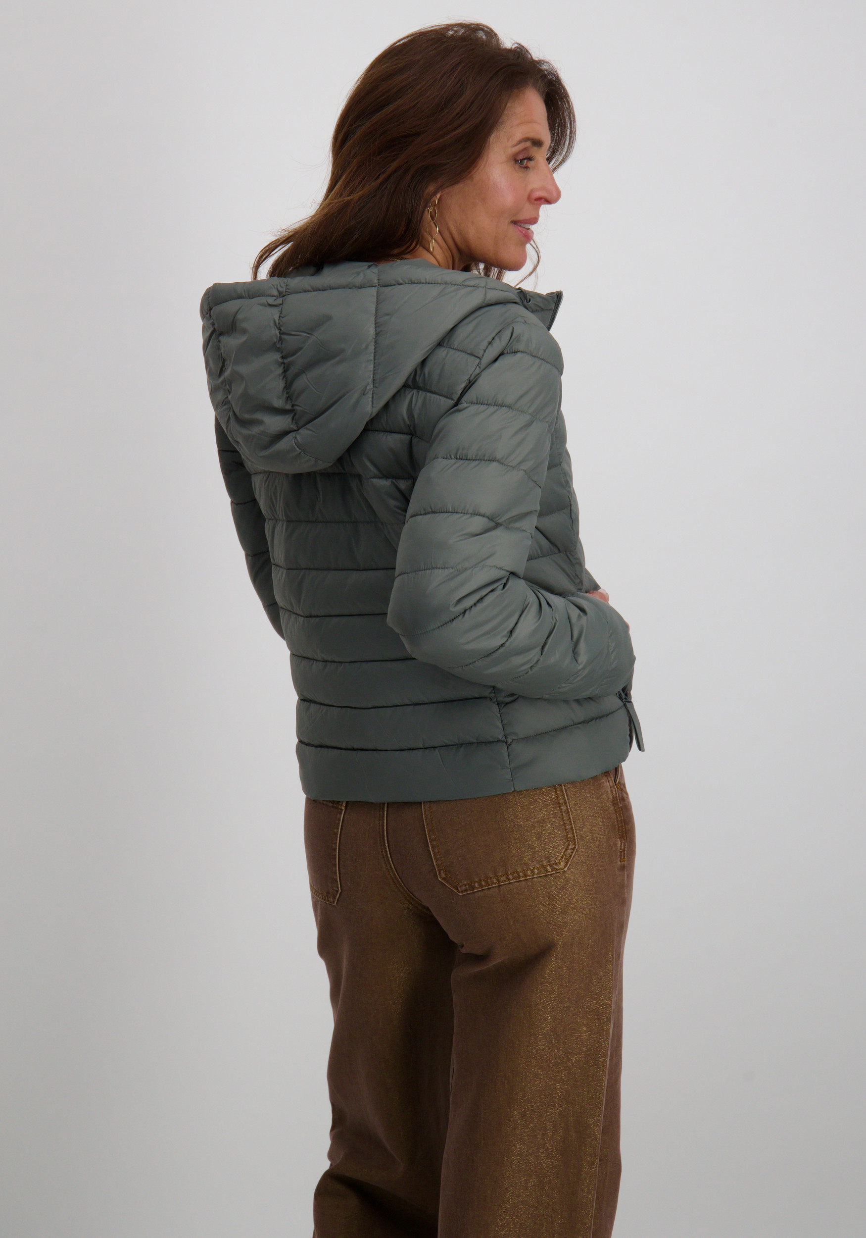 Only Gewatteerde jas Tahia 15352020 Leger Groen