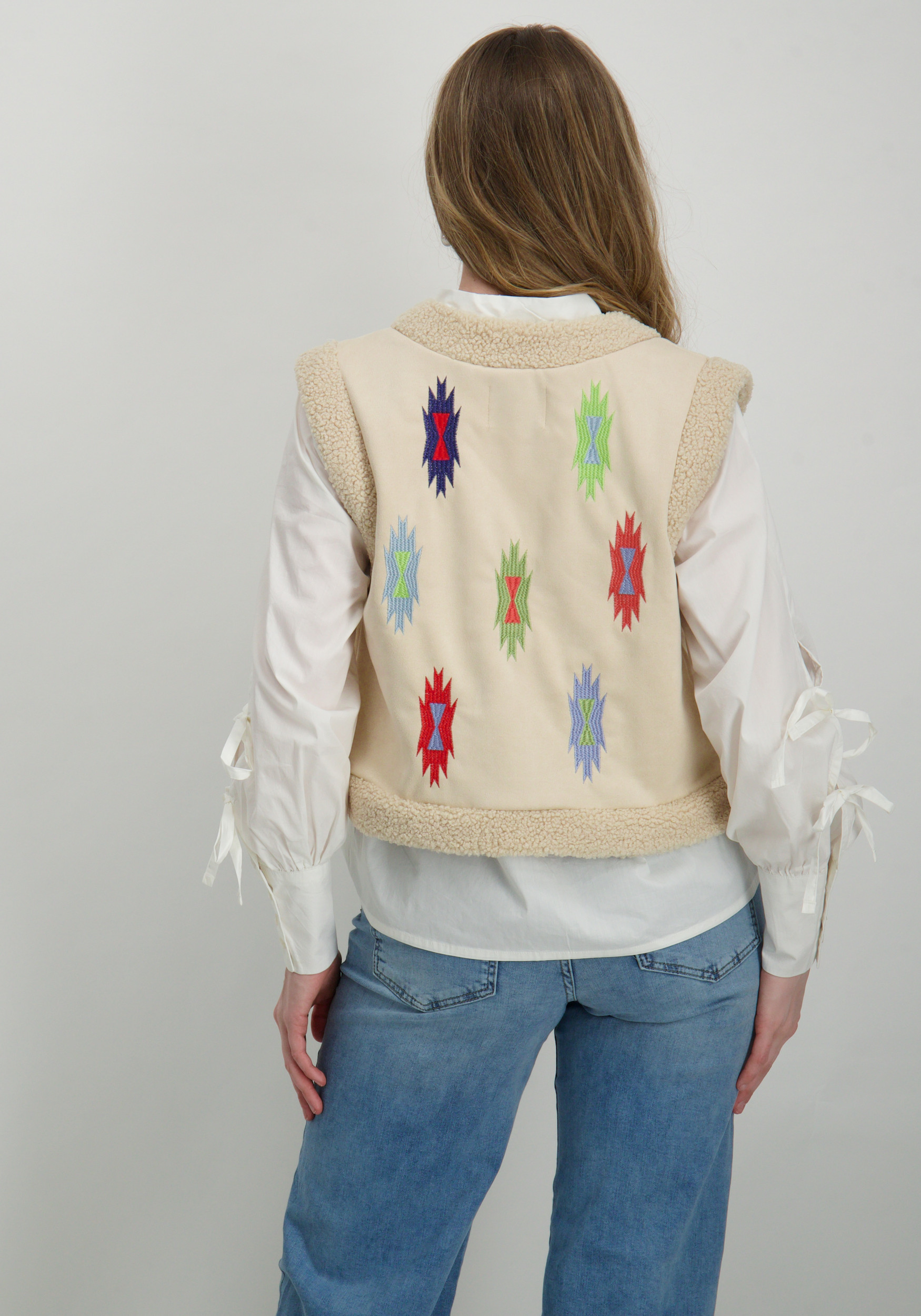 ONLY Gilet Frida 15319130 Donker beige