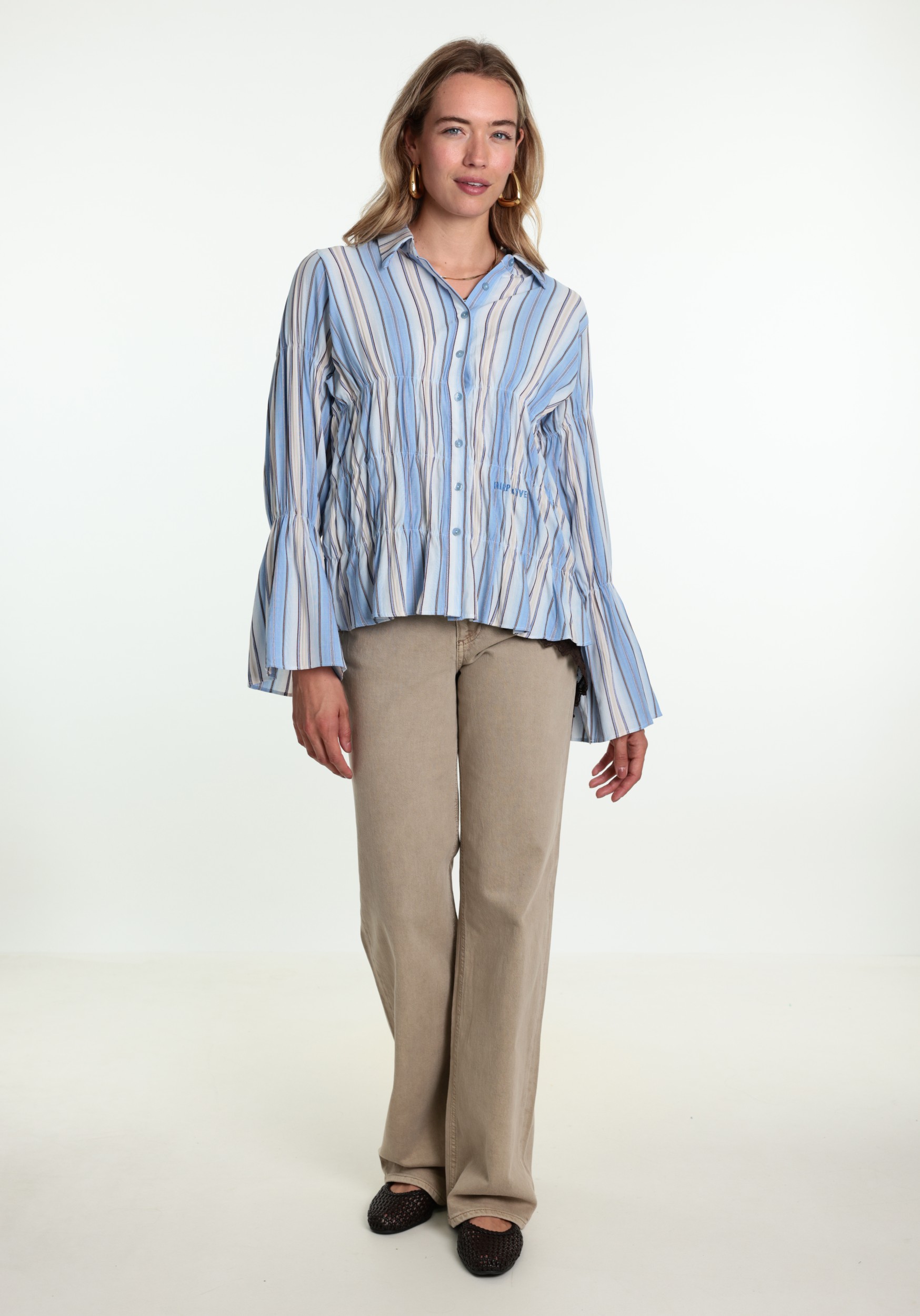 Harper & Yve Blouse Senna AW6P611 Licht blauw