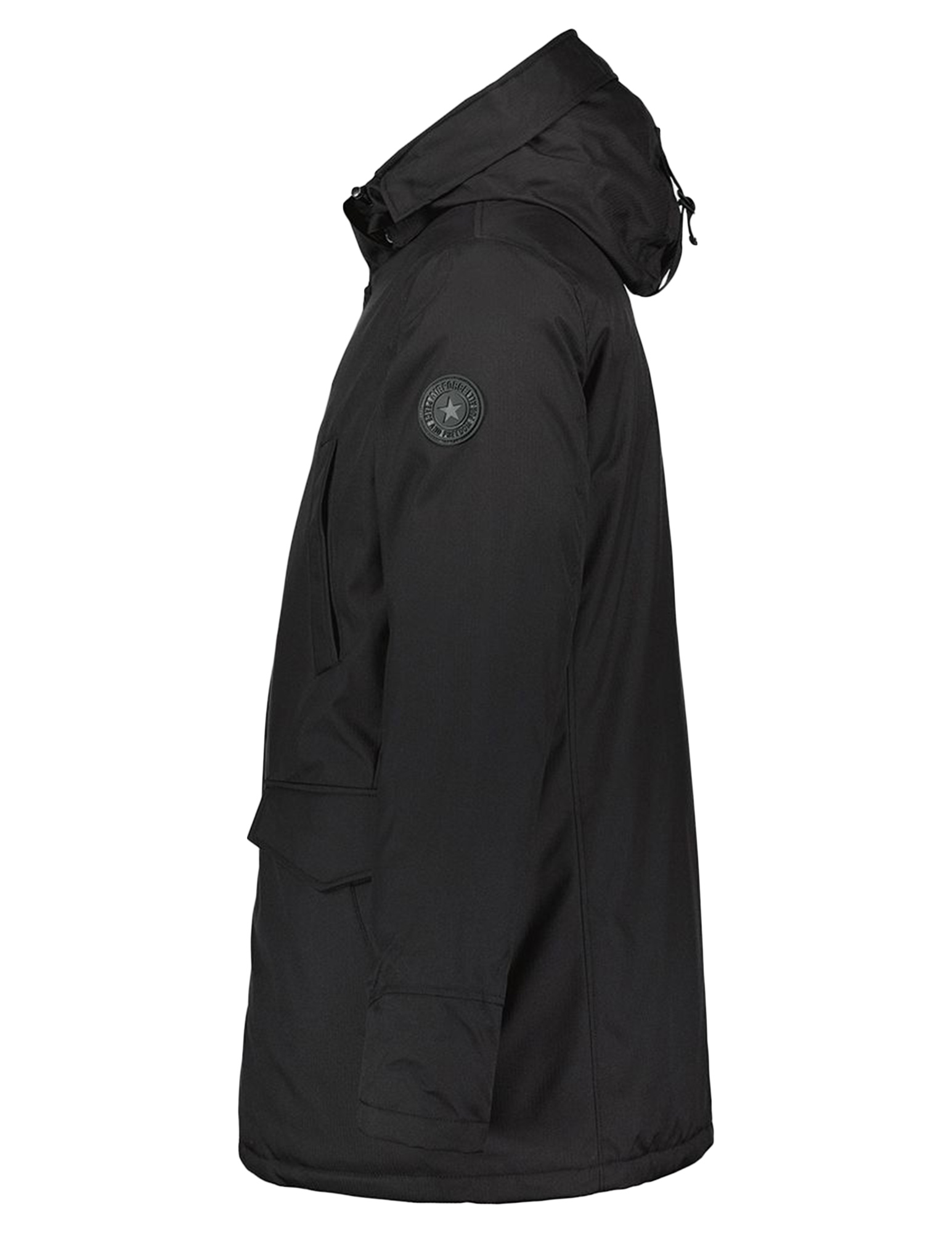 AIRFORCE Winterjas slimfit parka HRM0486 Zwart