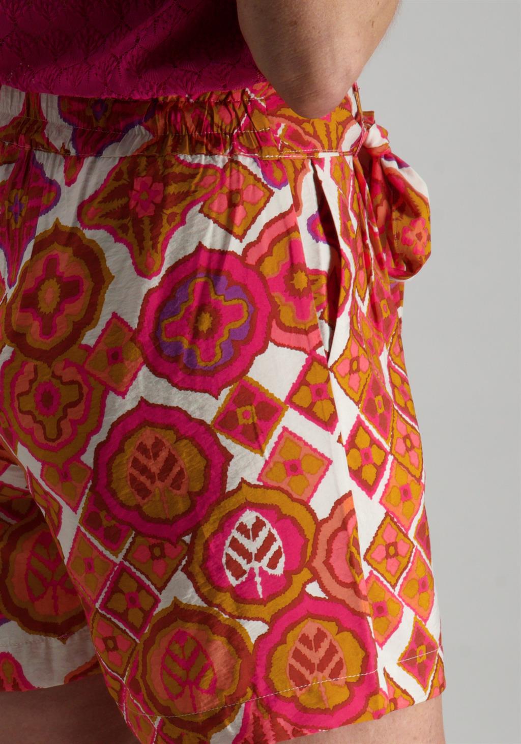 Geisha Korte broek 41223-20 Oranje