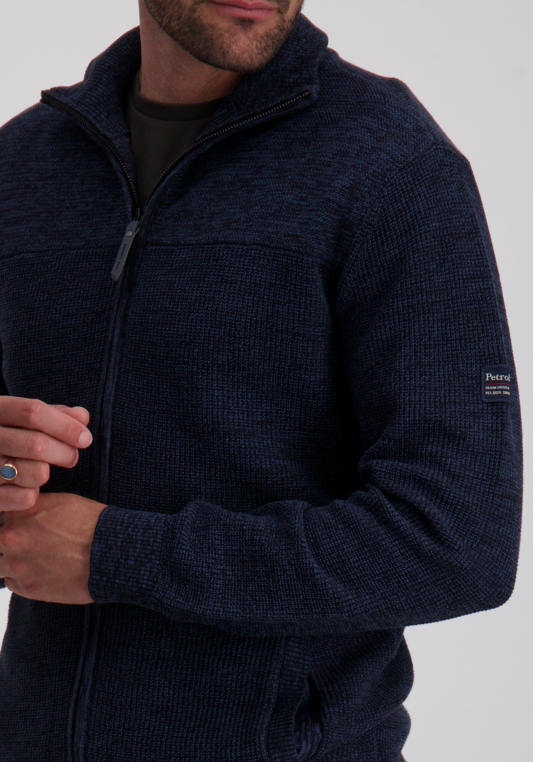 Petrol Vest M-3050-KWC285 Blauw