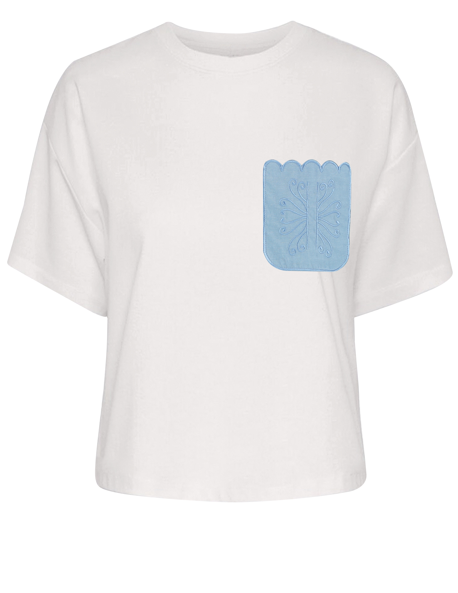 Vero moda T-shirt Dambra 10330122 Wit