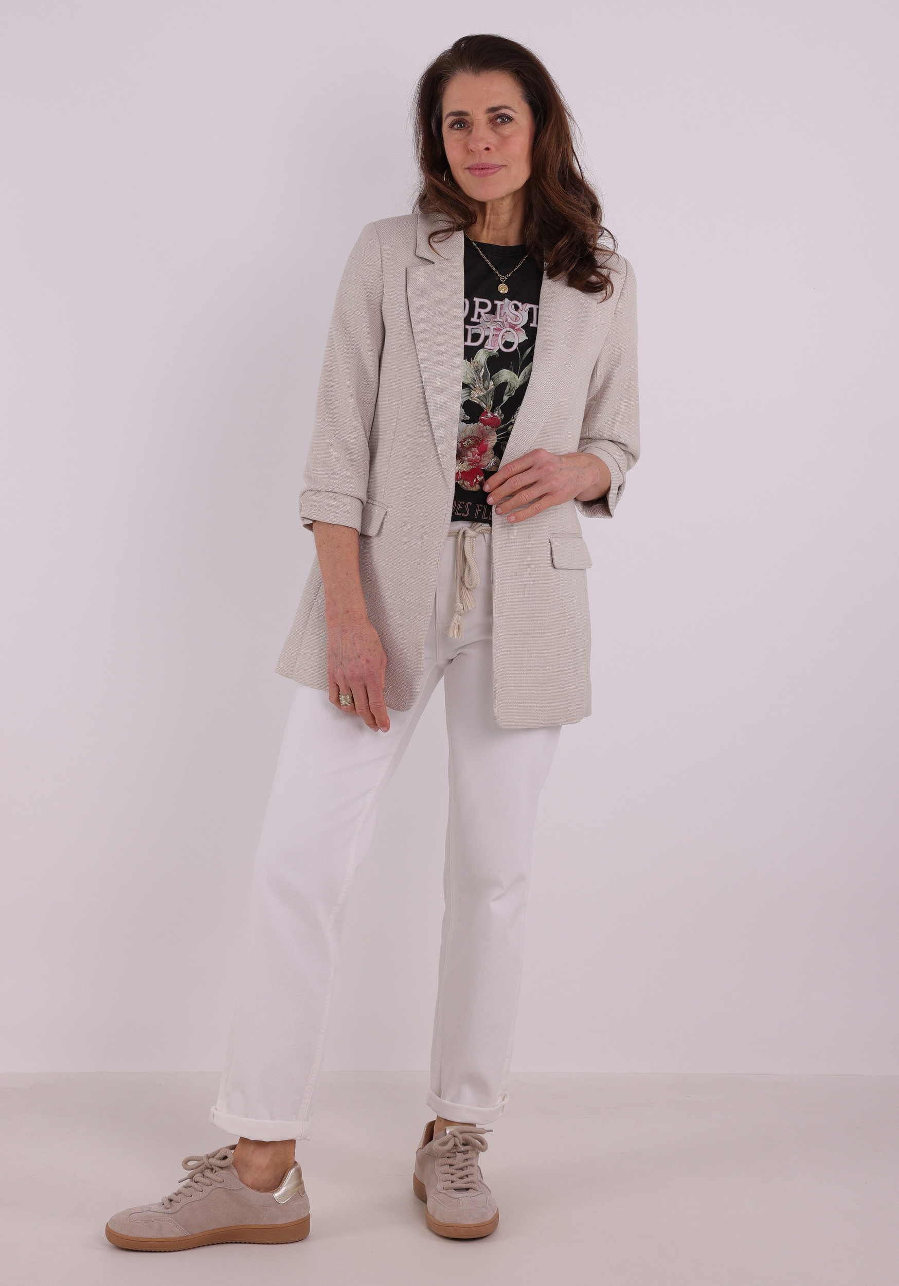 Vero moda Blazer Frida 10306404 Zand