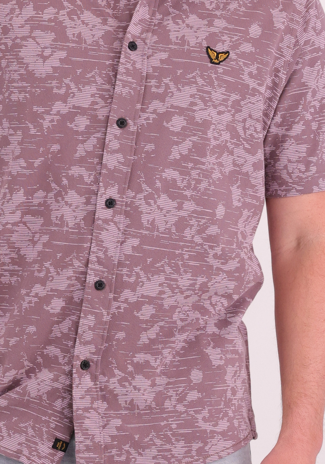 PME Legend Overhemd PSIS2603254 Licht paars