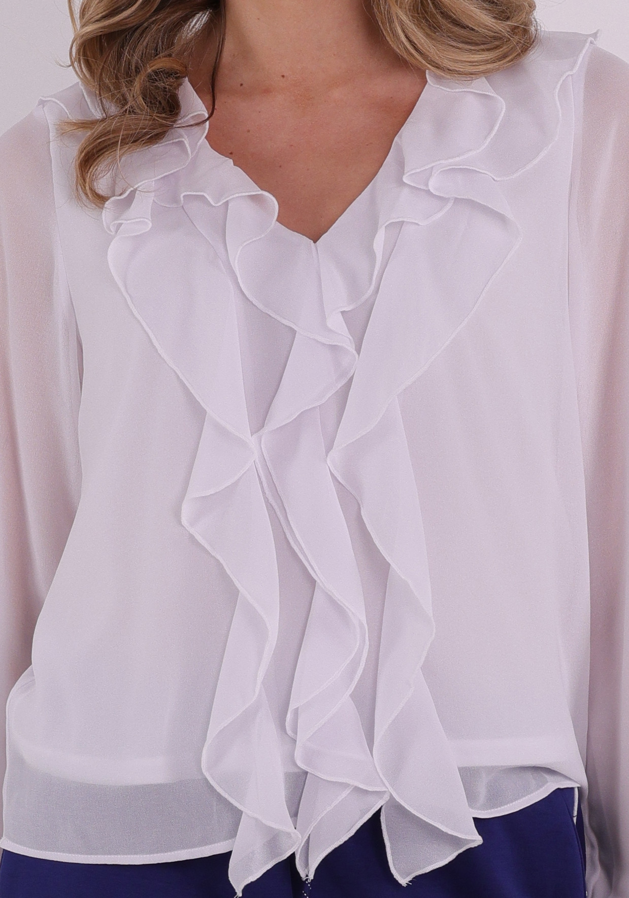 Vila Blouse Ane 14114604 Wit