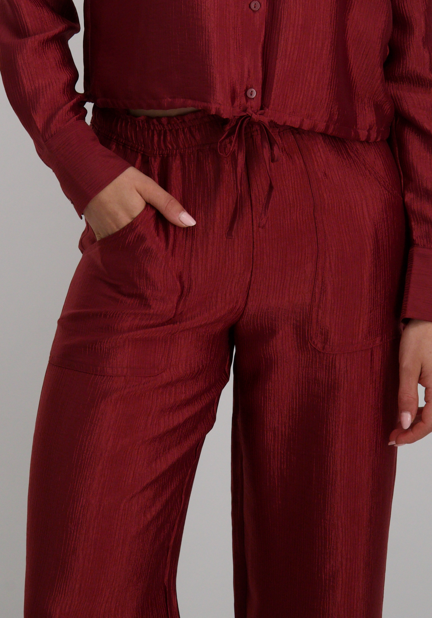 Vero moda Broek Toma 10329454 Bordeaux