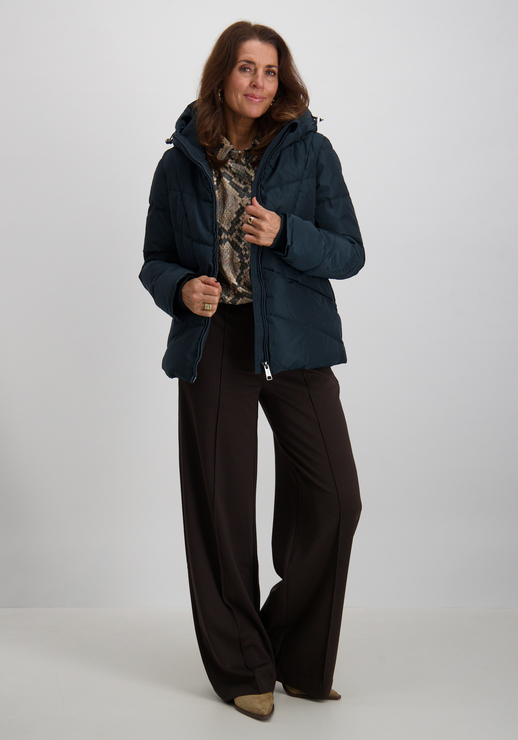 Covered - Romath Winterjas Anna2 L60391 Petrol