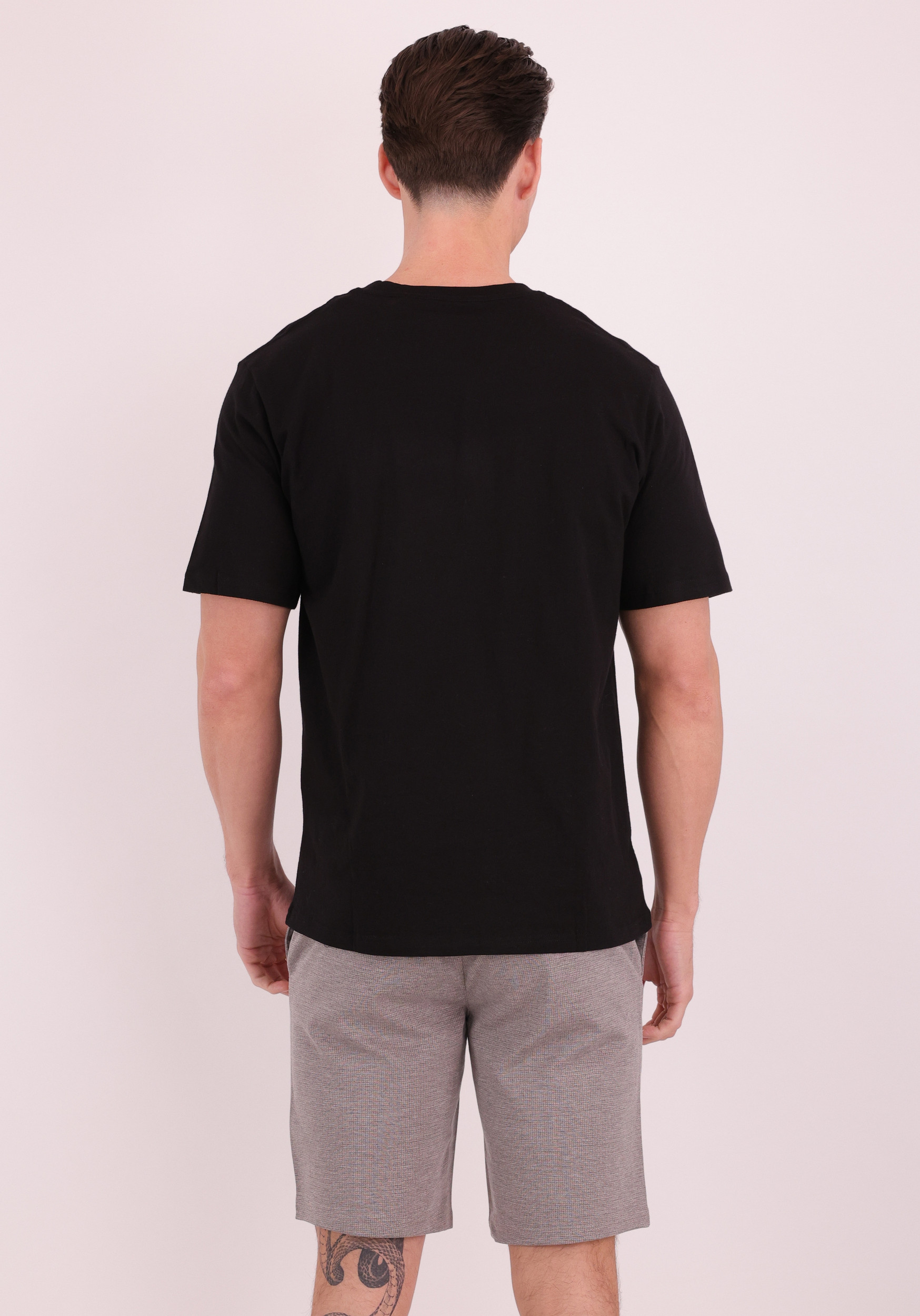 JACK & JONES T-shirt Soho 12278787 Zwart