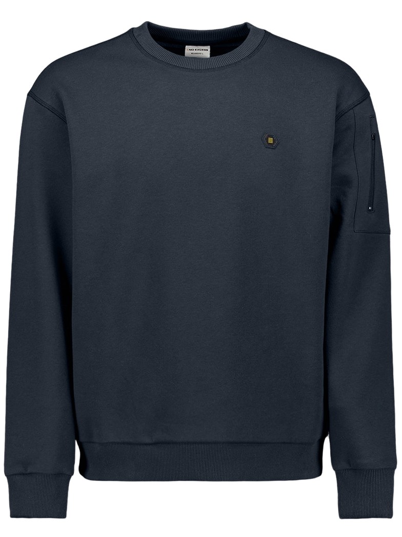 No Excess Sweater 33130857 Donker blauw