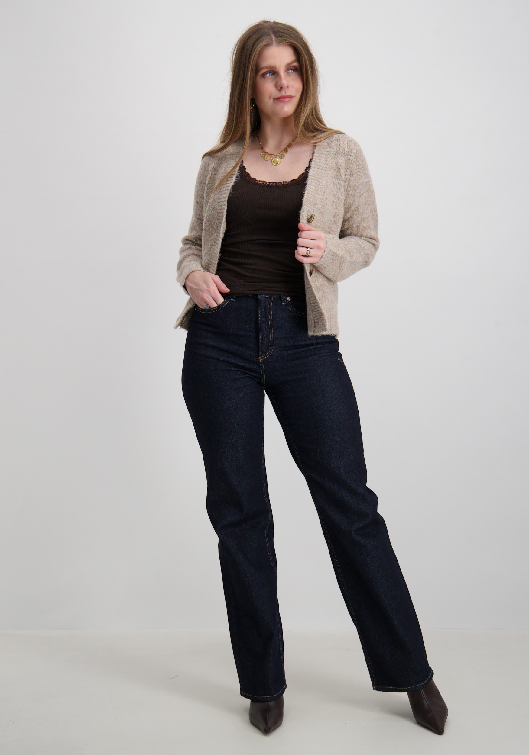 Only Top Sara sharai 15345994 Donker bruin