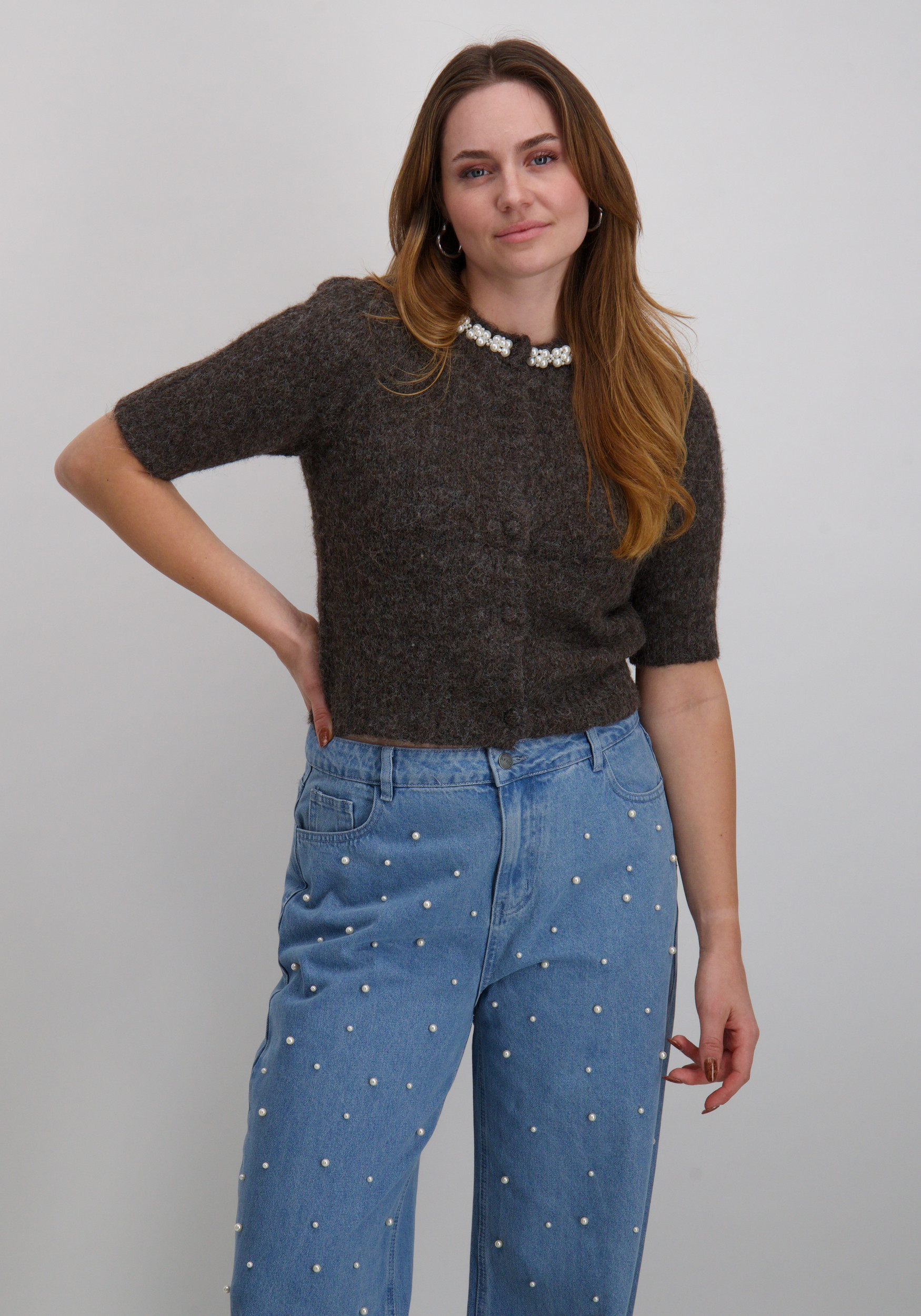 Vero moda Vest Ocean 10334965 Bruin