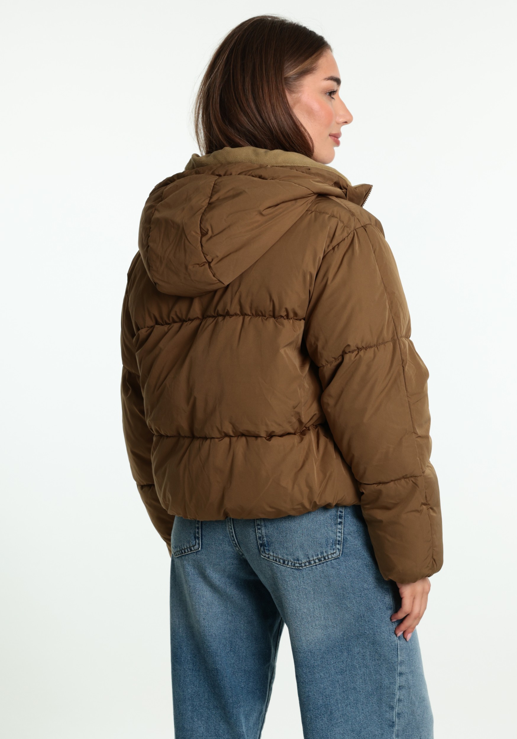 Harper & Yve Winterjas Ibby AW6N222 Midden bruin