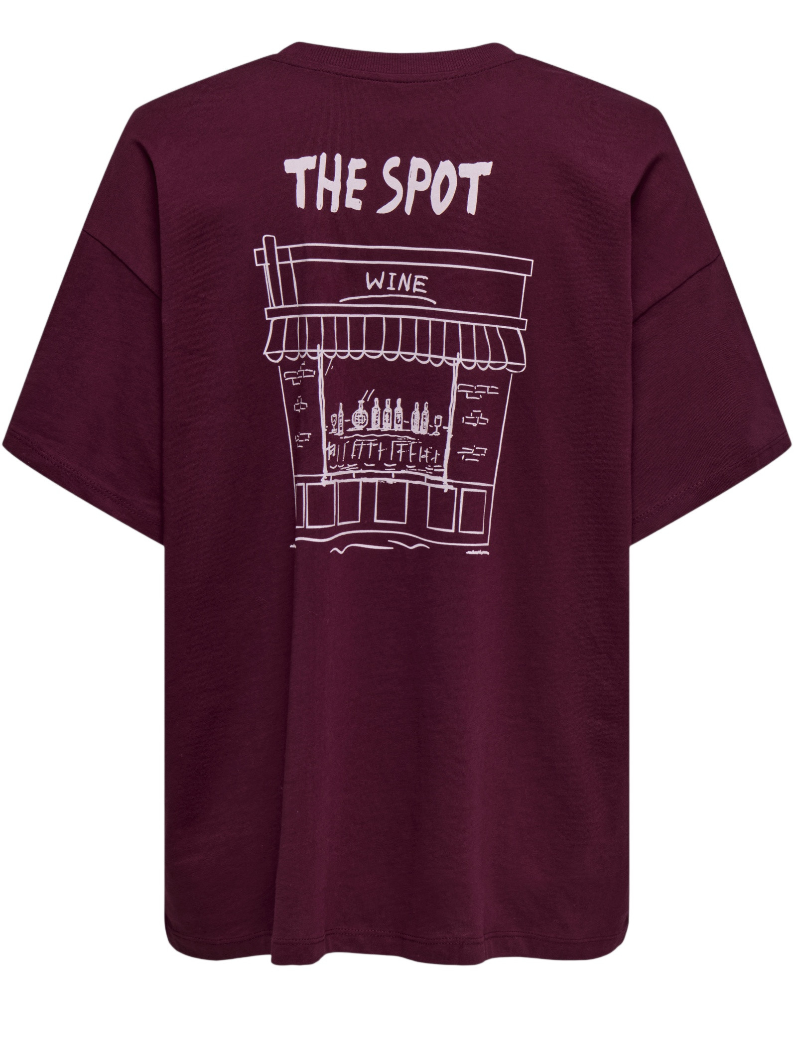 Only T-shirt Vivvvi 15346761 Bordeaux