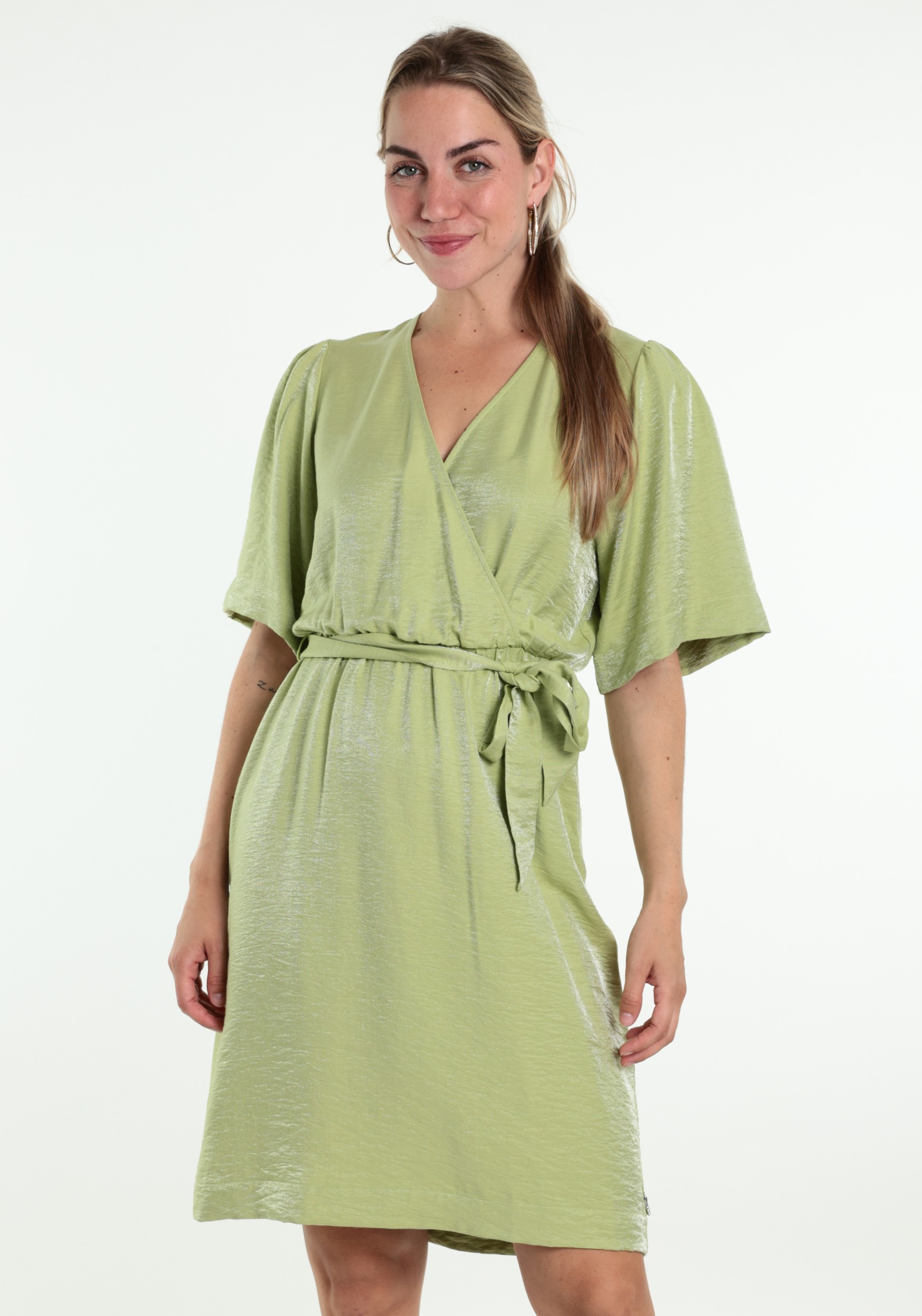 Jansen Amsterdam Jurk TATUM SS26.4 Groen