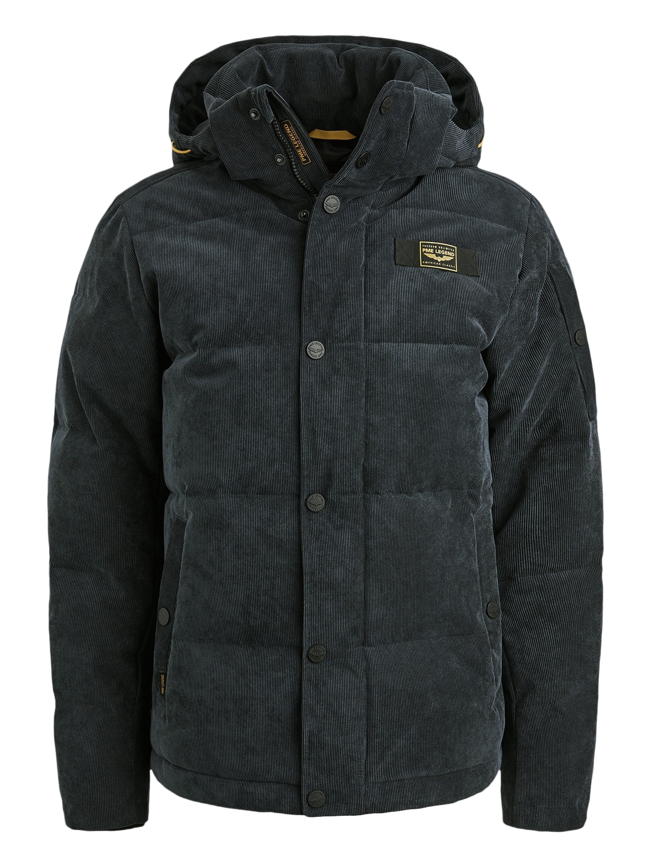 PME Legend Winterjas Globbler PJA2508104 Donker blauw