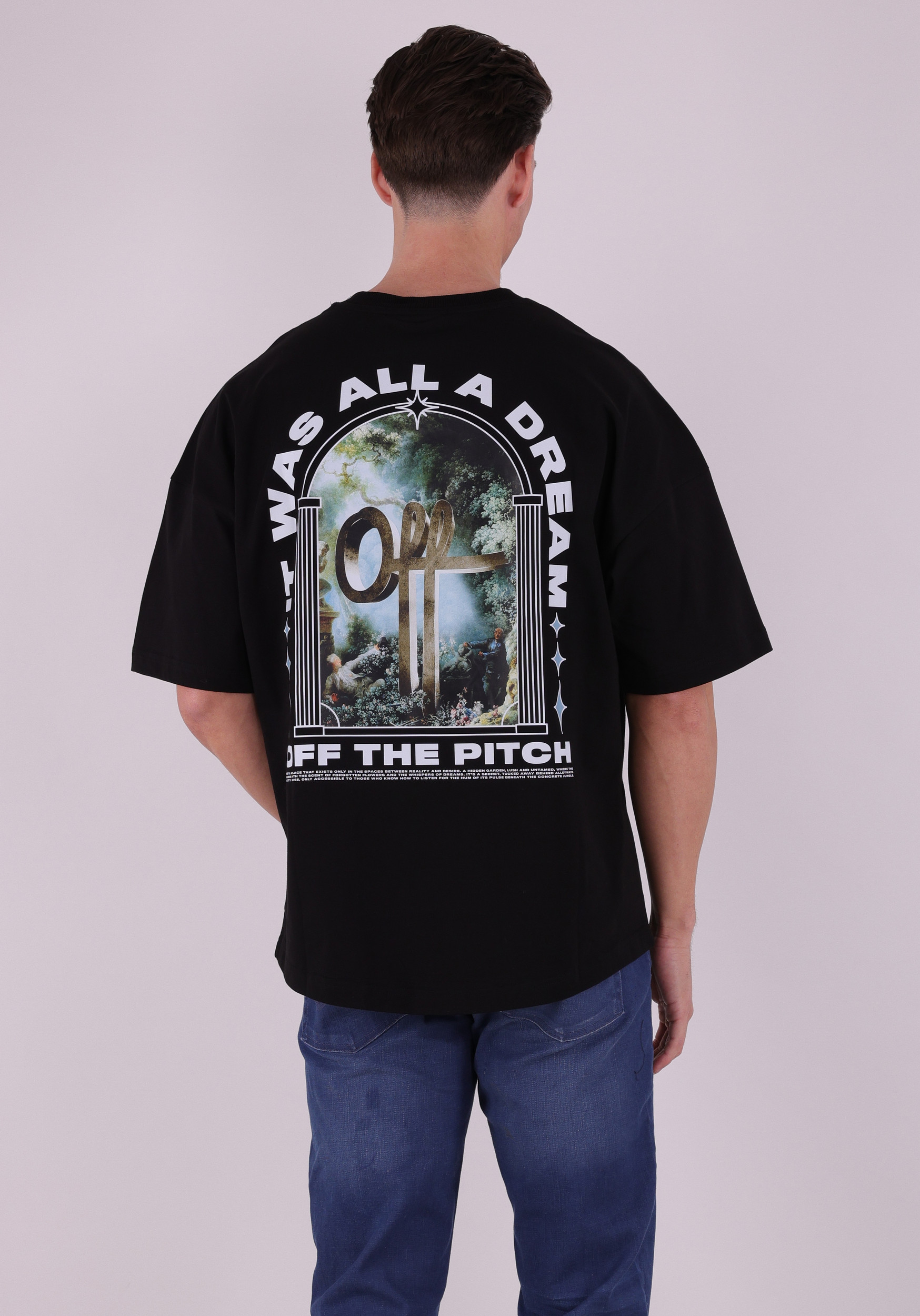Off The Pitch T-shirt Passage OTP261047 Zwart