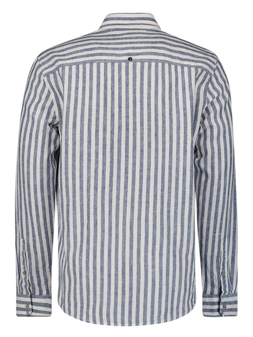 No Excess Overhemd gestreept 27470224SN Blauw