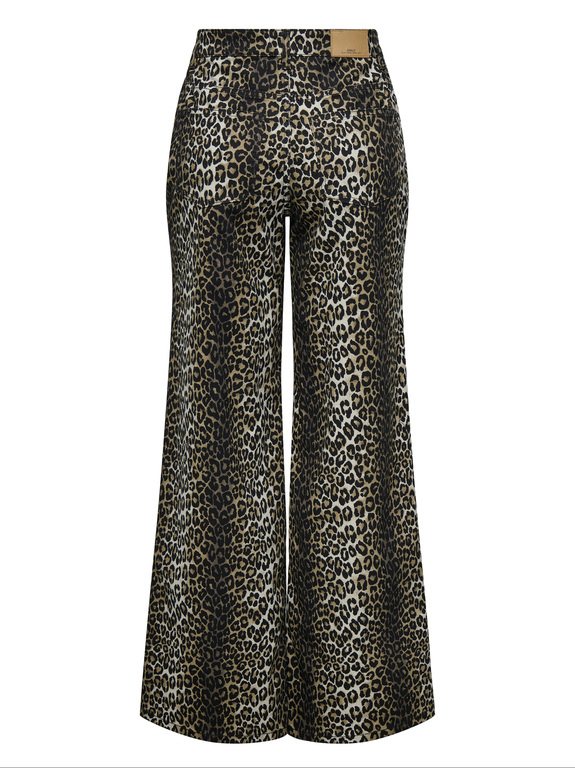 Only Broek Madison Leopard 15340798 Bruin