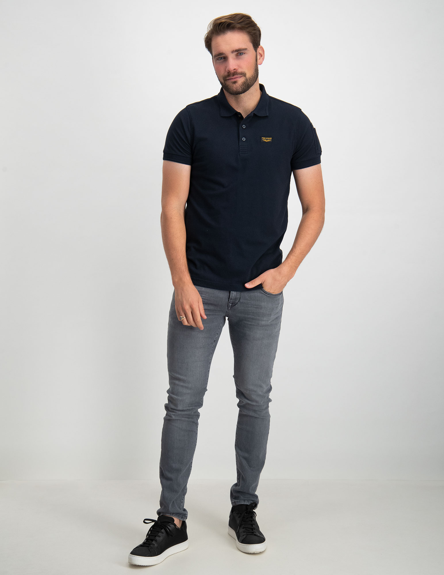 PME Legend Polo Trackway PPSS0000861 Blauw