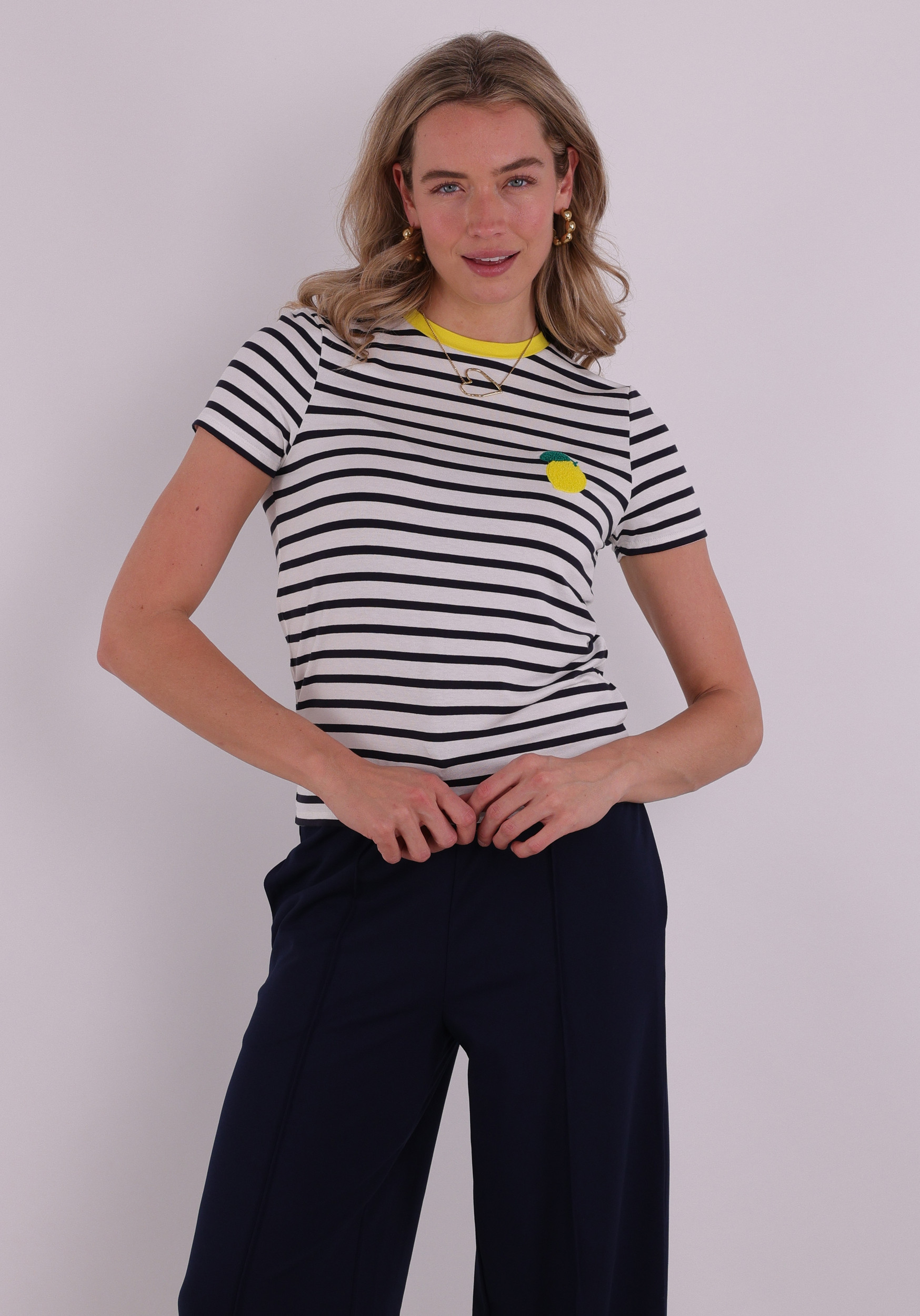 Only T-shirt Heart life 15318959 Wit