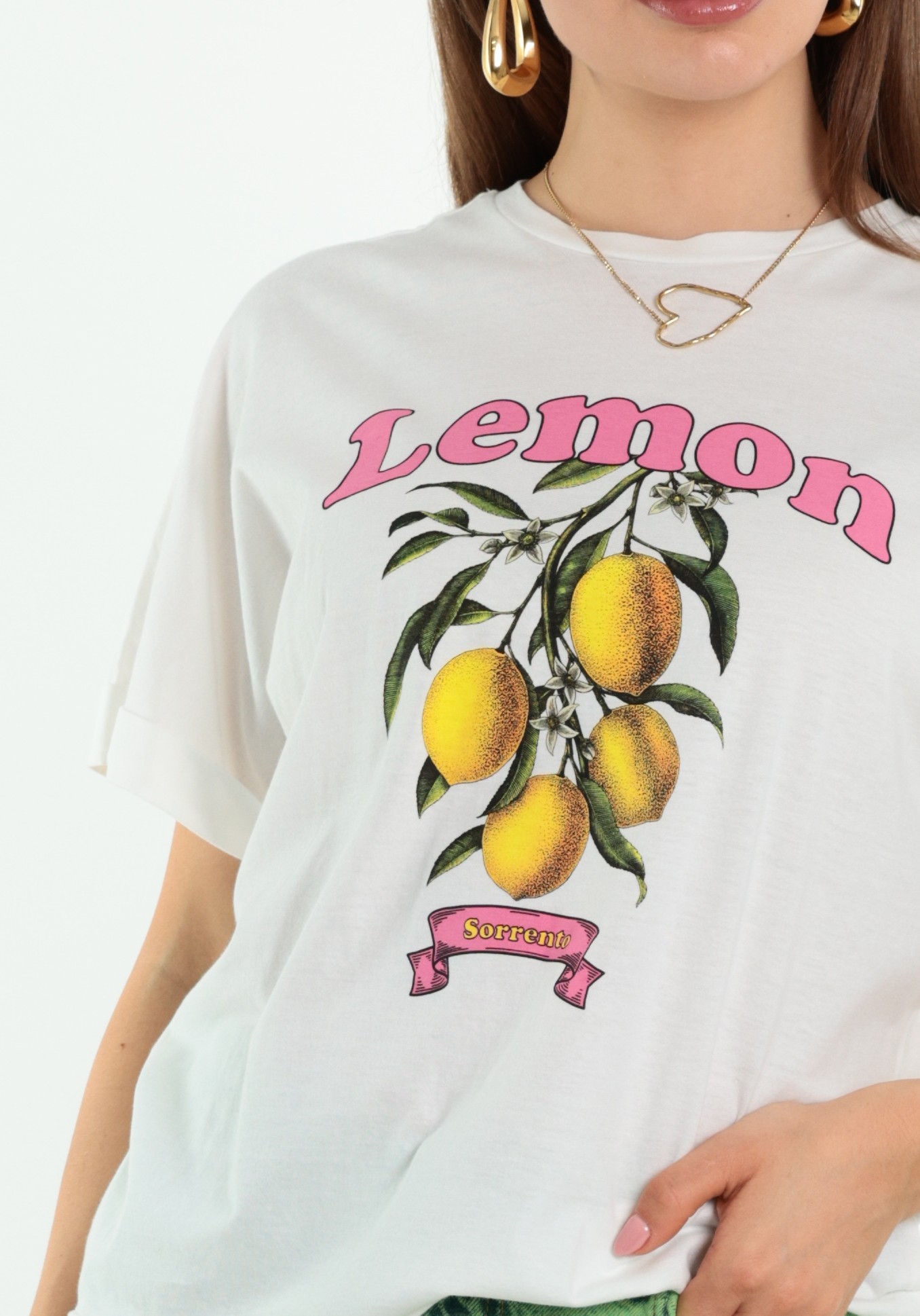 ONLY T-shirt Minna 15372639 Wolwit-ecru