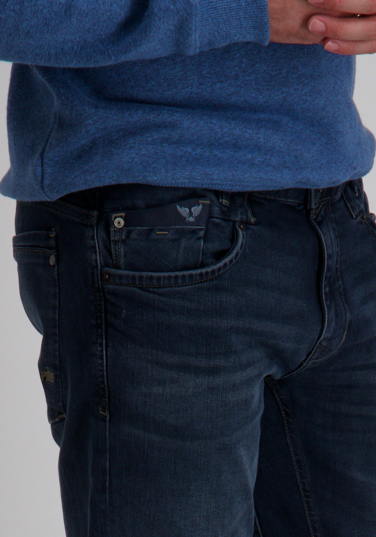 PME Legend Jeans Commander 3.0 PTR180-RSD Donker blauw