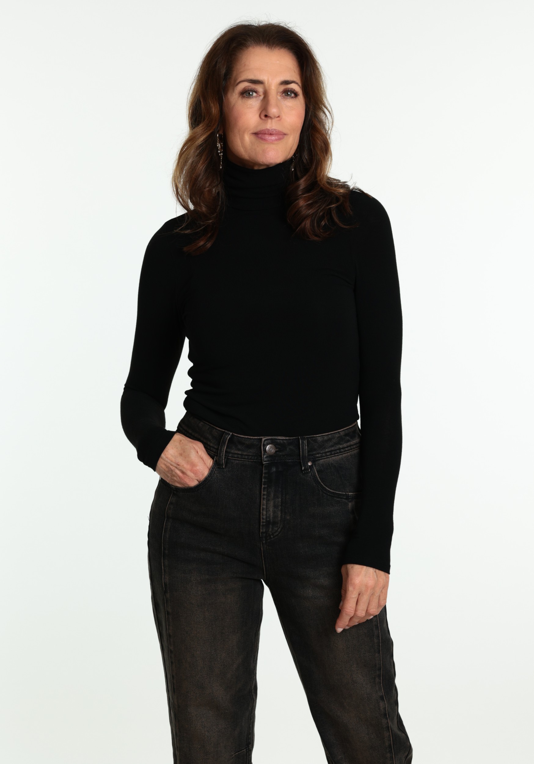 ONLY Top Glamour 15380914 Zwart
