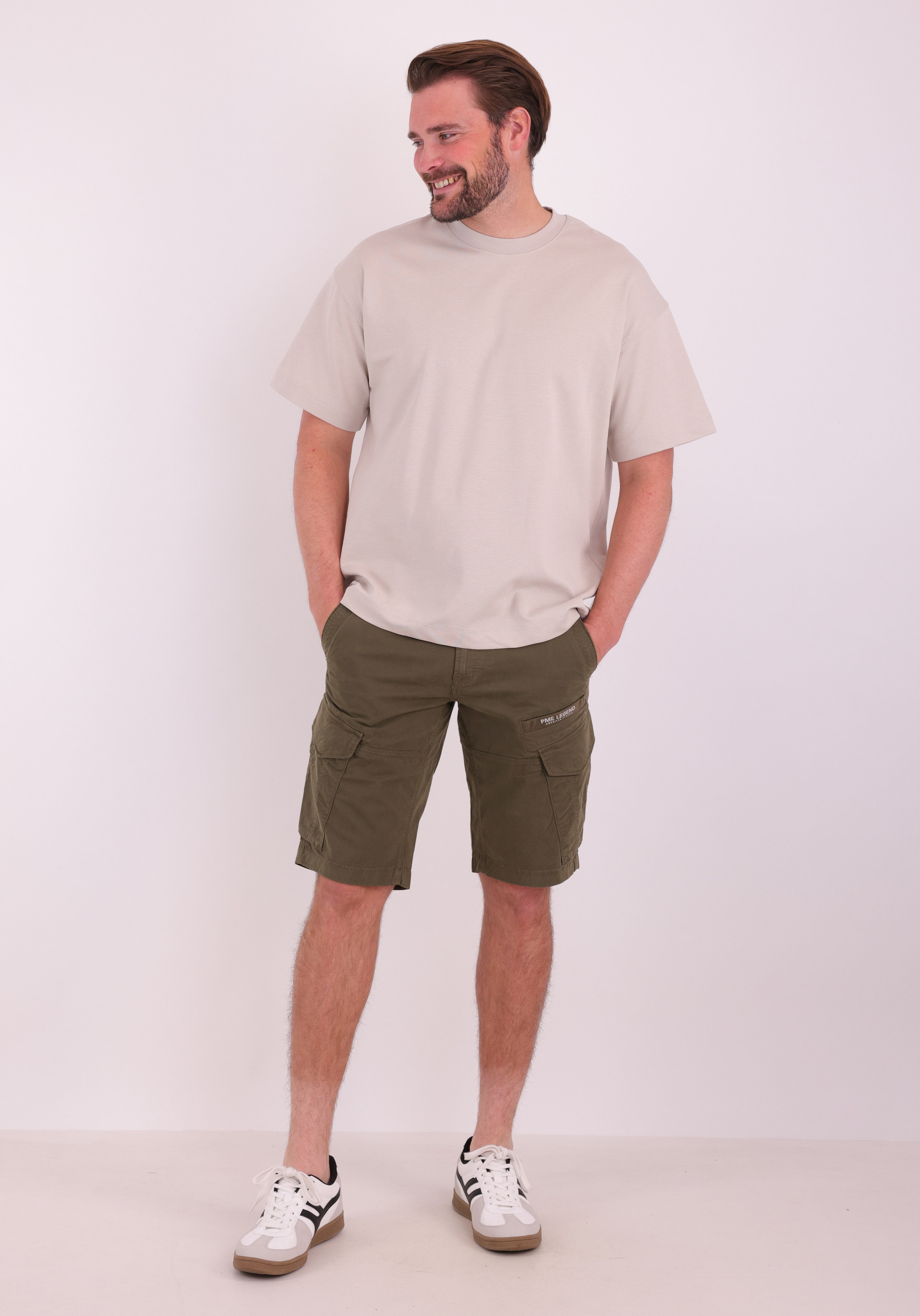 JACK & JONES T-shirt Barron 12298906 Beige