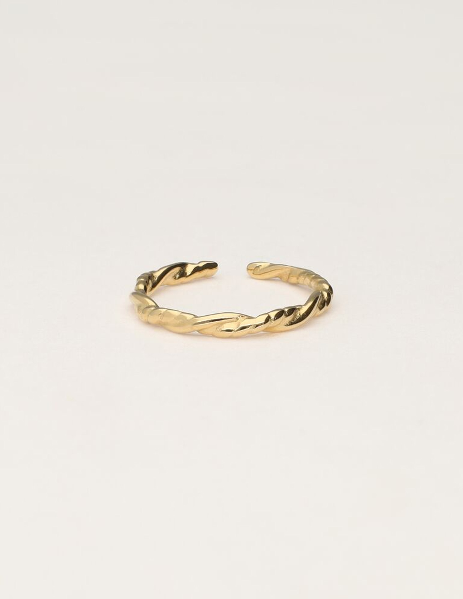 My Jewellery Vintage ring met twist MJ11237 Goud