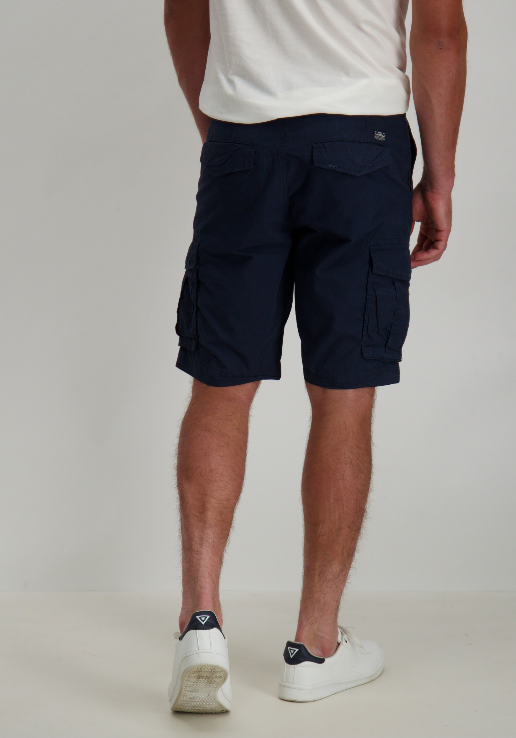 Petrol Korte broek cargo  M-1040-SHO500 Donker blauw