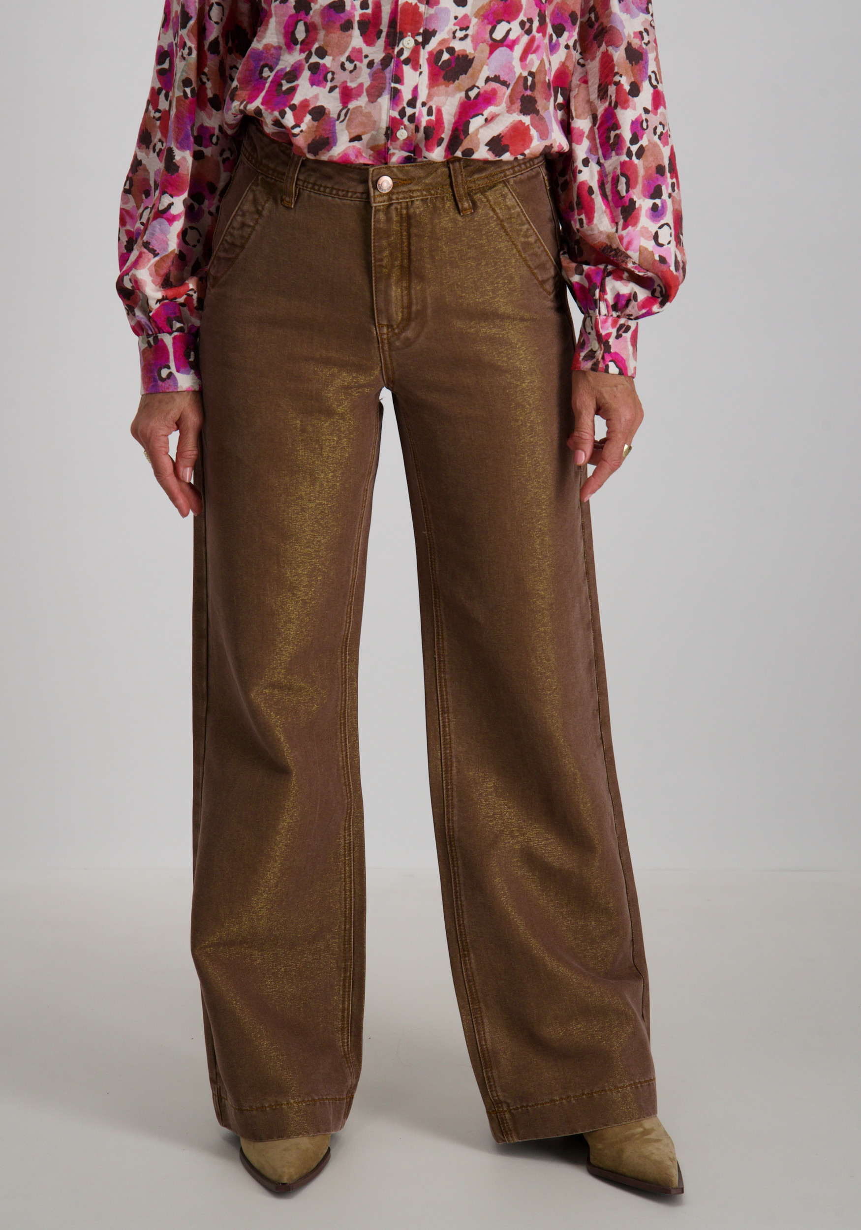 Geisha Broek 51515-10 Bruin