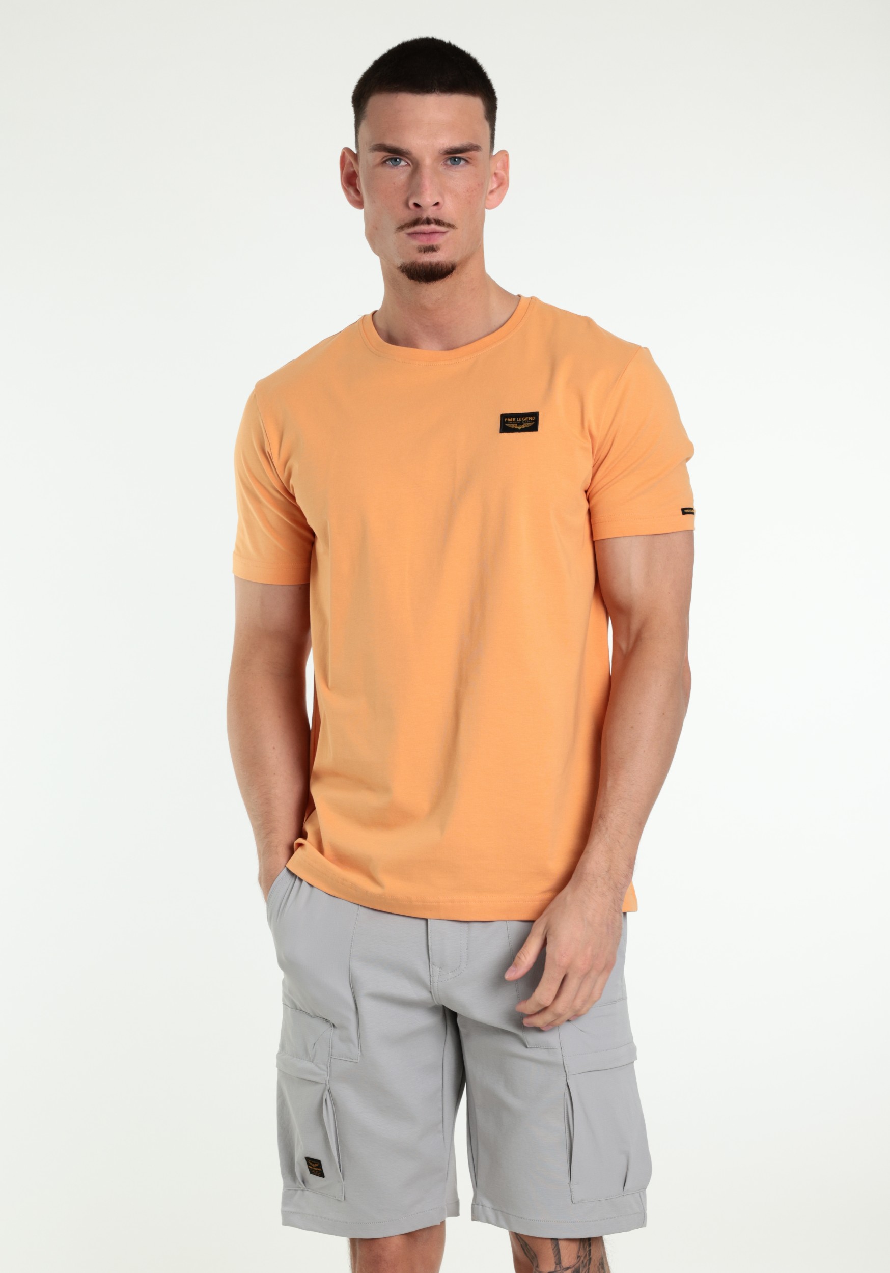 PME Legend T-shirt American classic PTSS2604599 Oranje