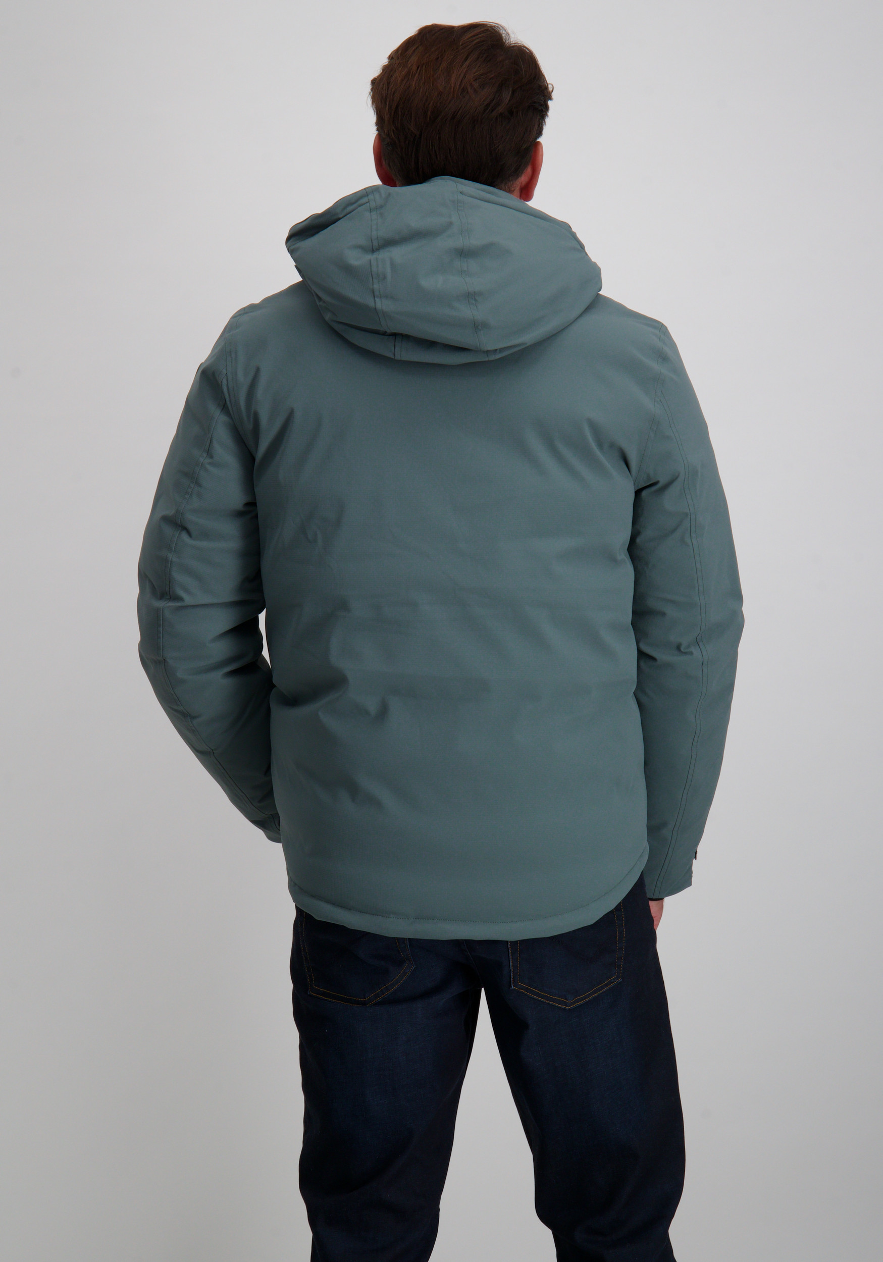 PME Legend Winterjas Crewcat PJA2508111 Midden groen