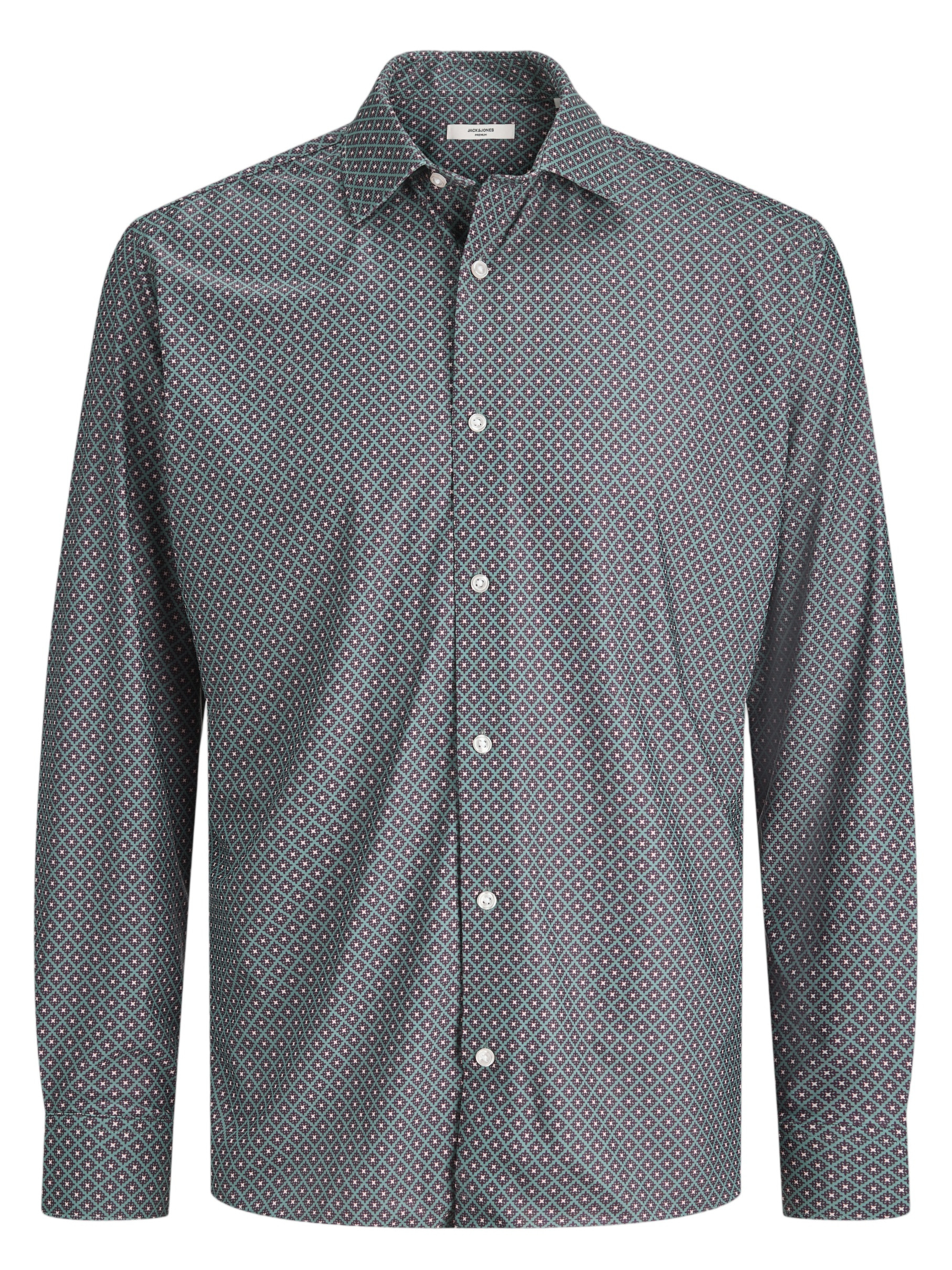 Jack & jones Overhemd Blaactive 12282199 Raf blauw