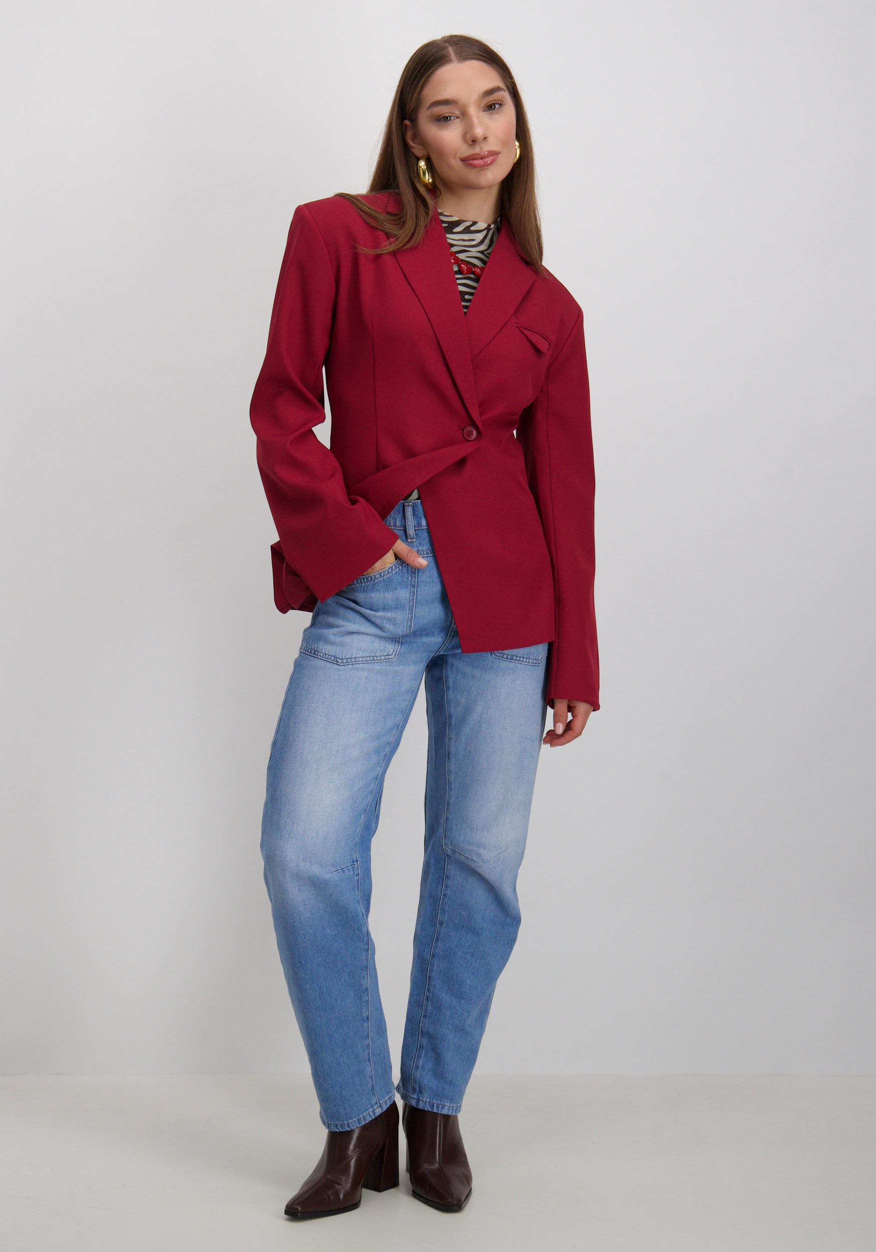 Refined Department Blazer Miley R2509455750 Bordeaux