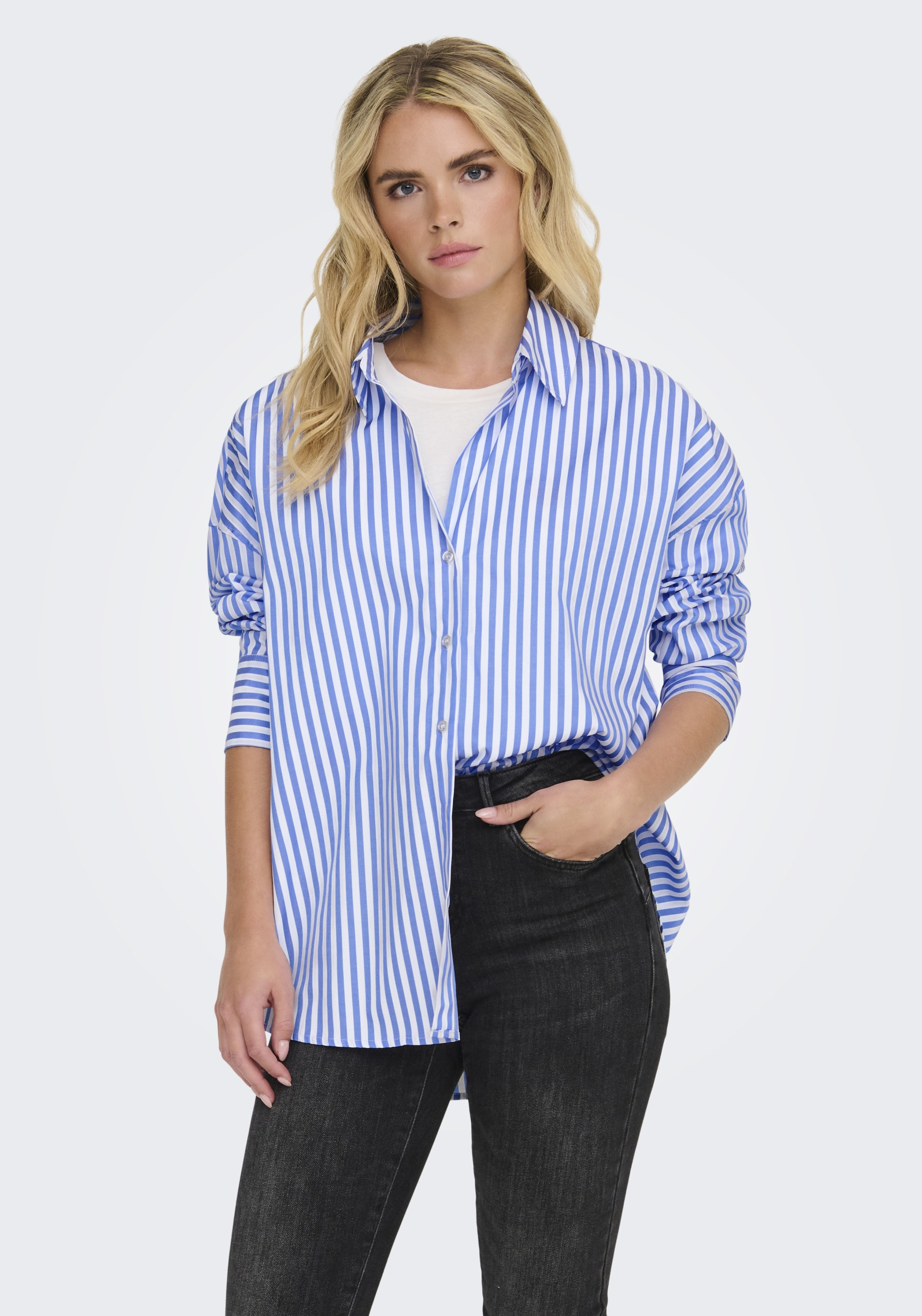 Jacqueline de jonge Blouse Vesper 15338857 Blauw design