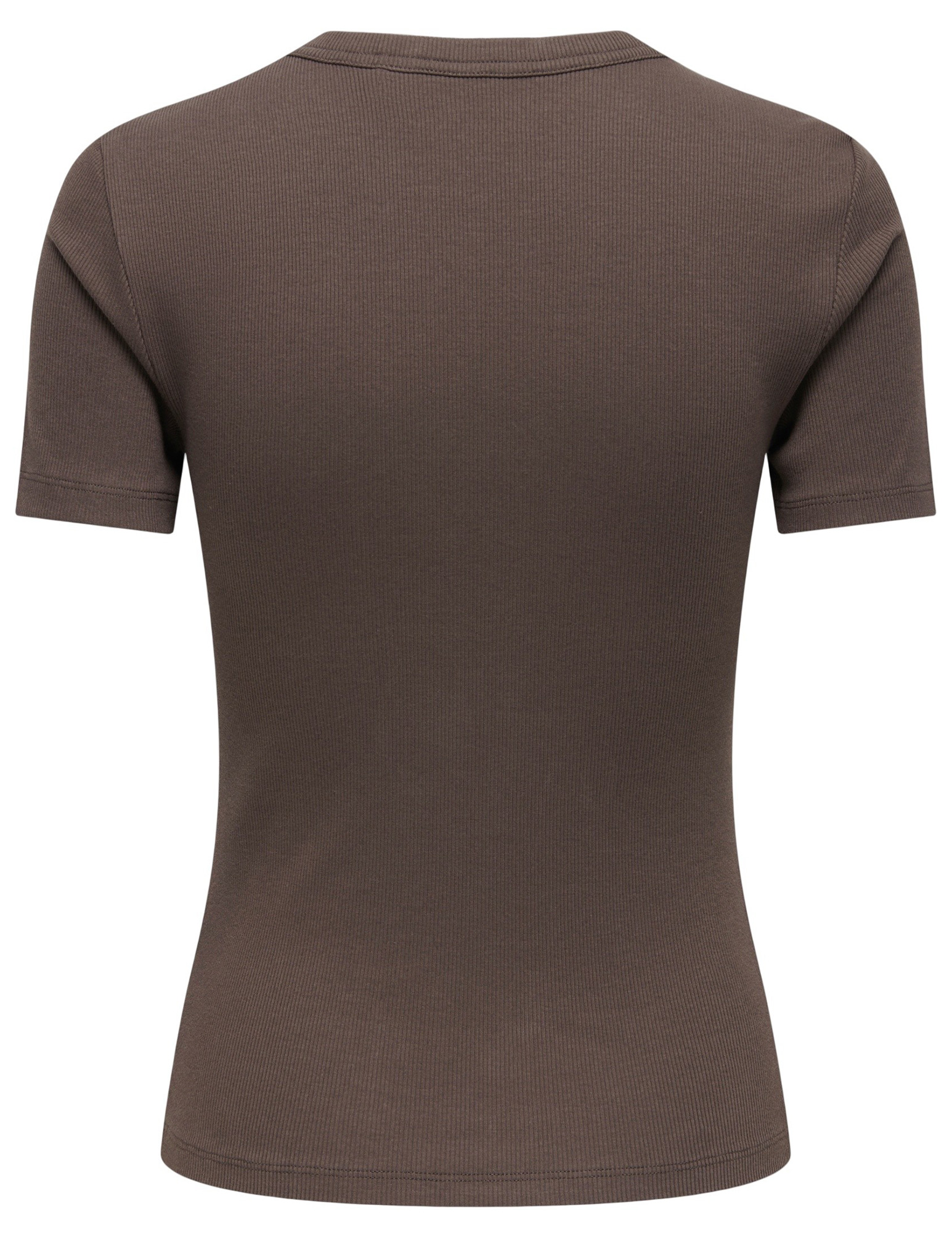 ONLY T-shirt Val 15369240 Midden bruin