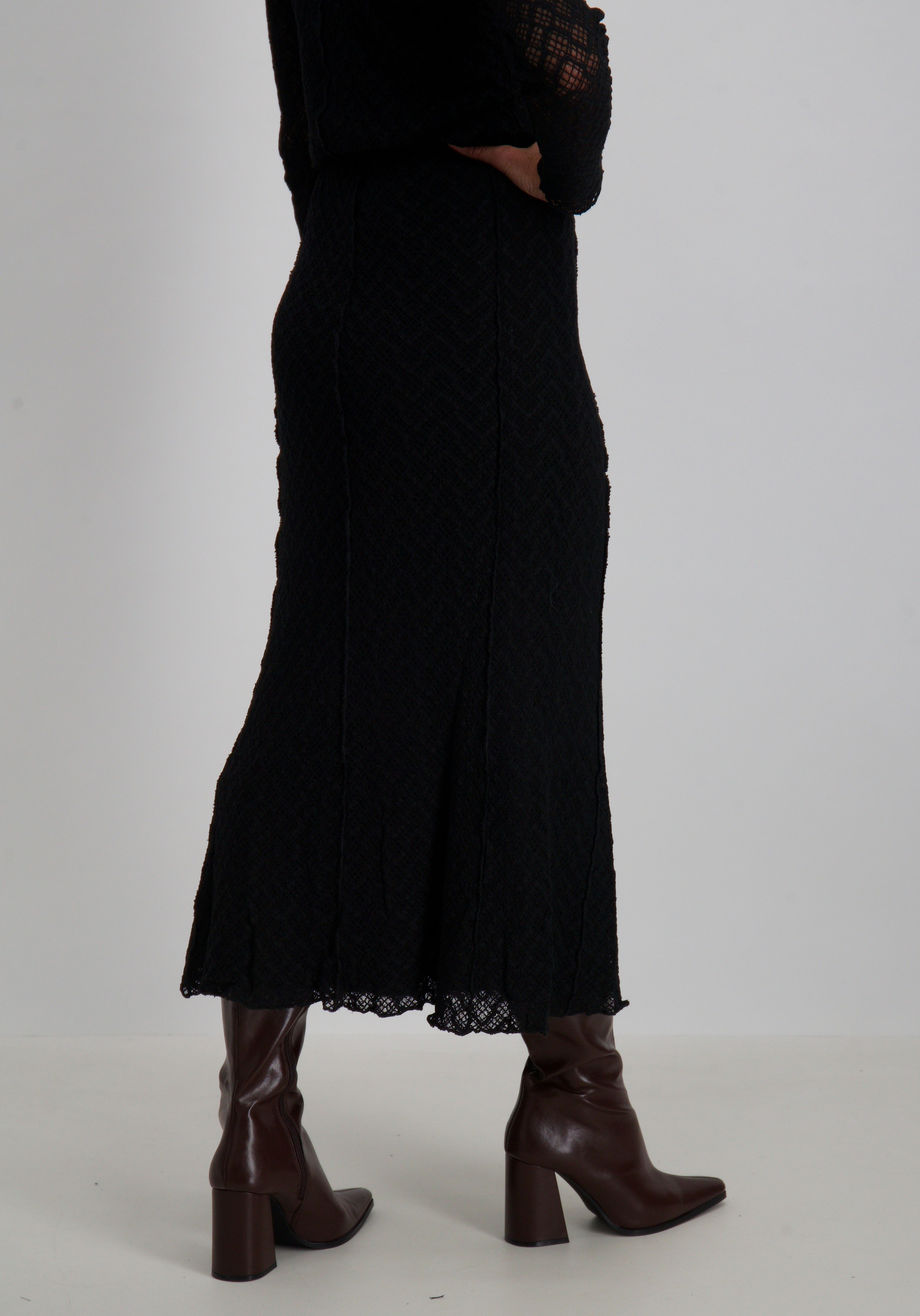 Tramontana Rok Lace O01-17-201 Zwart