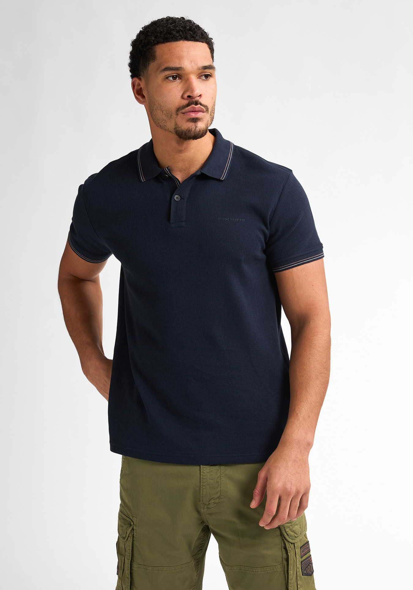 Petrol Polo korte mouw M-1050-POL919 Donker blauw